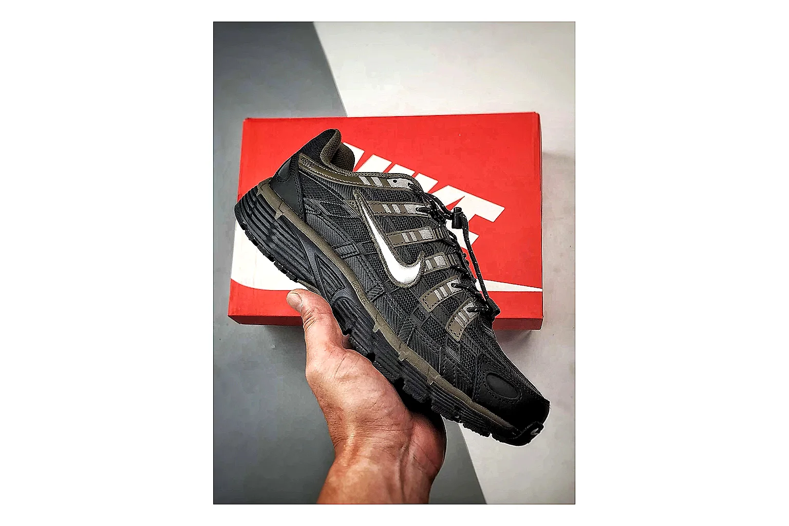 Nike P 6000 Black Sneakers QC photo reference SKU 1182167045 thumbnail 5
