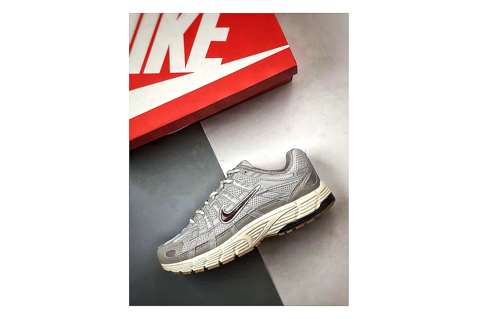Nike P 6000 Gray Sneakers QC photo reference SKU 1182167049 thumbnail 2