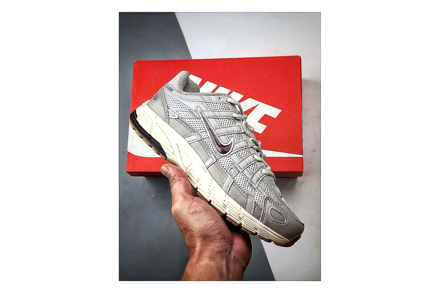 Nike P 6000 Gray Sneakers QC photo reference SKU 1182167049 thumbnail 5