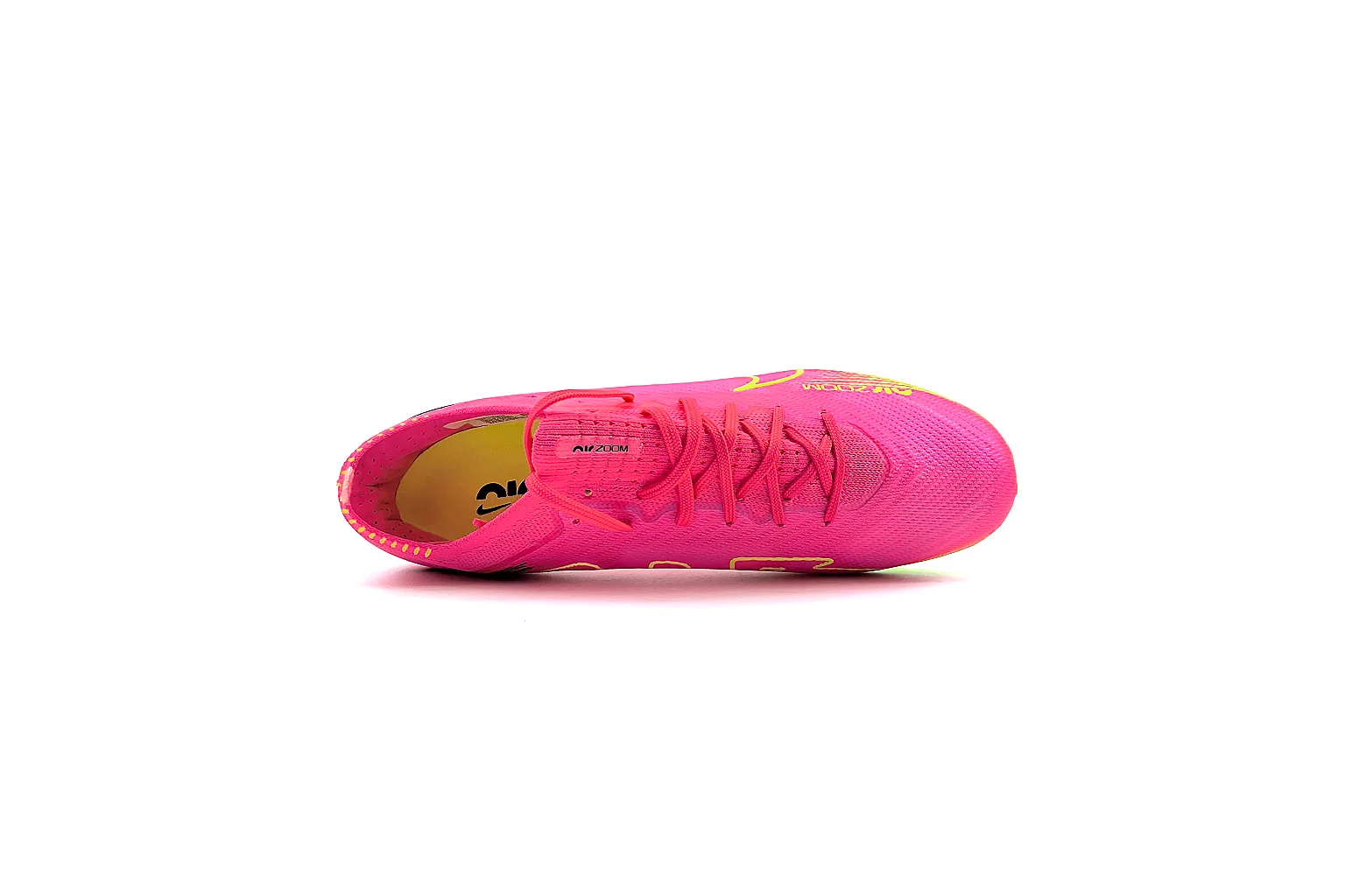 Kako QC Lab inspection photos for Nike Pink Green Runner