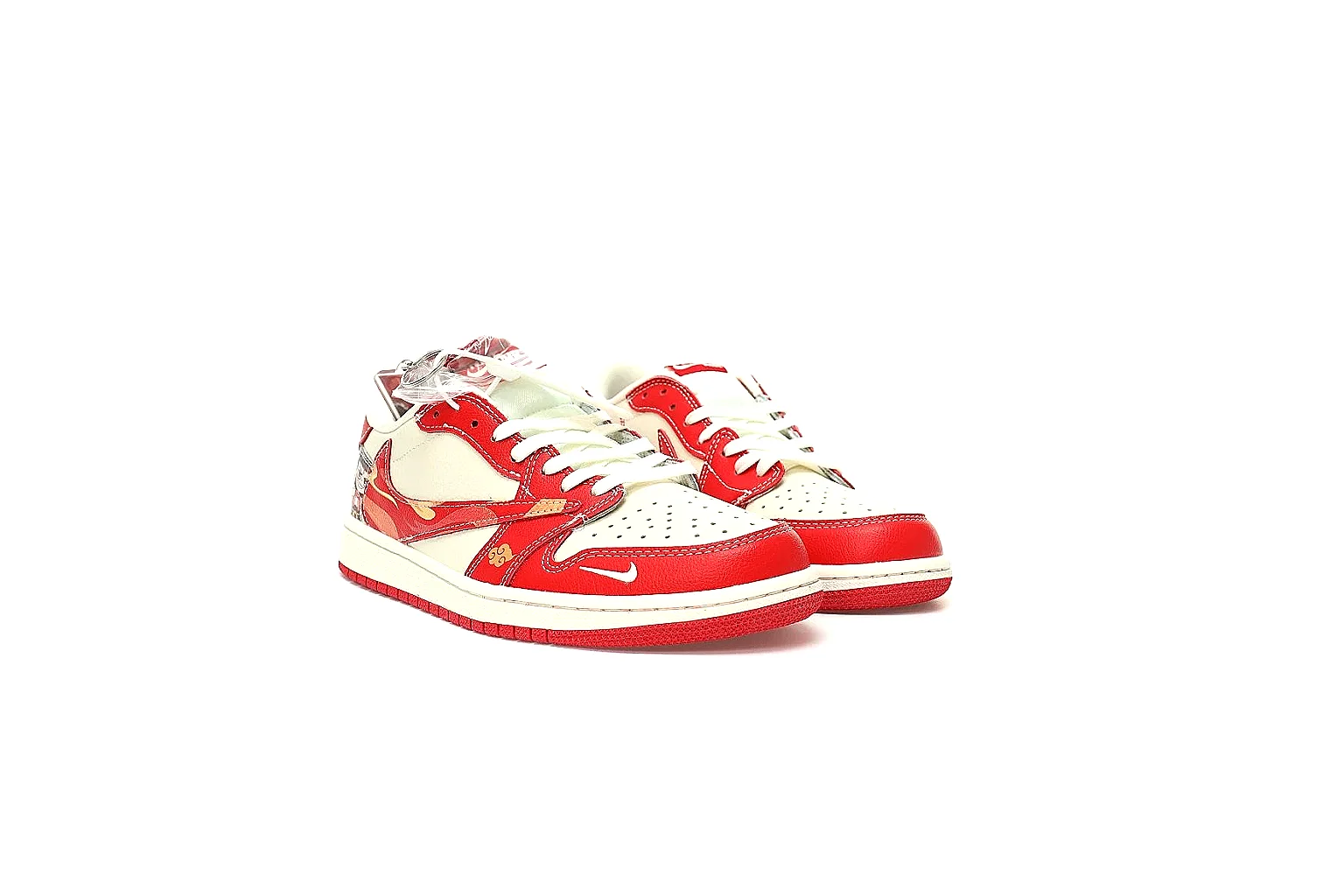 Kako QC Lab inspection photos for Nike Red White Low Court thumbnail 3