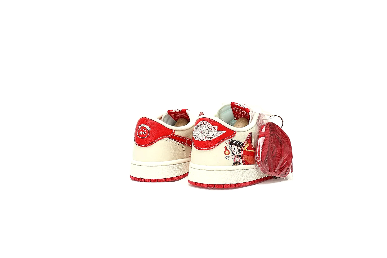 Kako QC Lab inspection photos for Nike Red White Low Court thumbnail 4