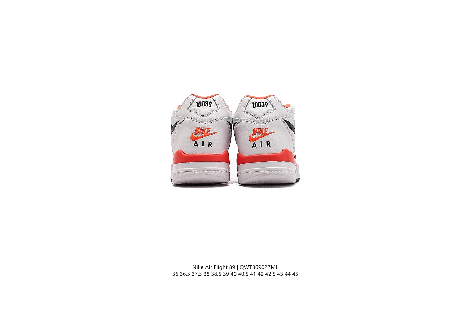 kakoqclab.com Nike White Red Retro Basketball 0712 White Red low-top product image thumbnail 3
