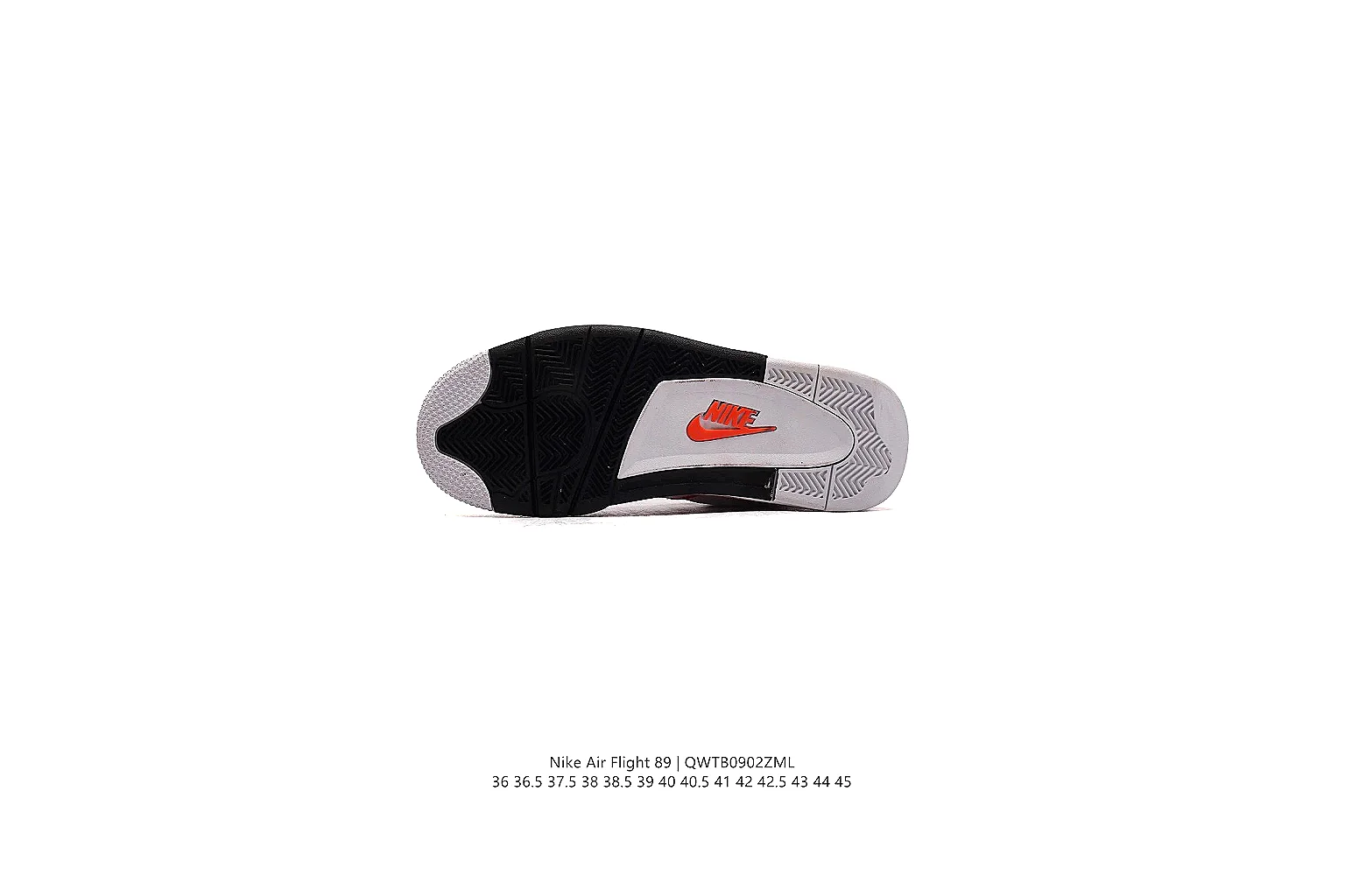 kakoqclab.com Nike White Red Retro Basketball 0712 White Red low-top product image thumbnail 4