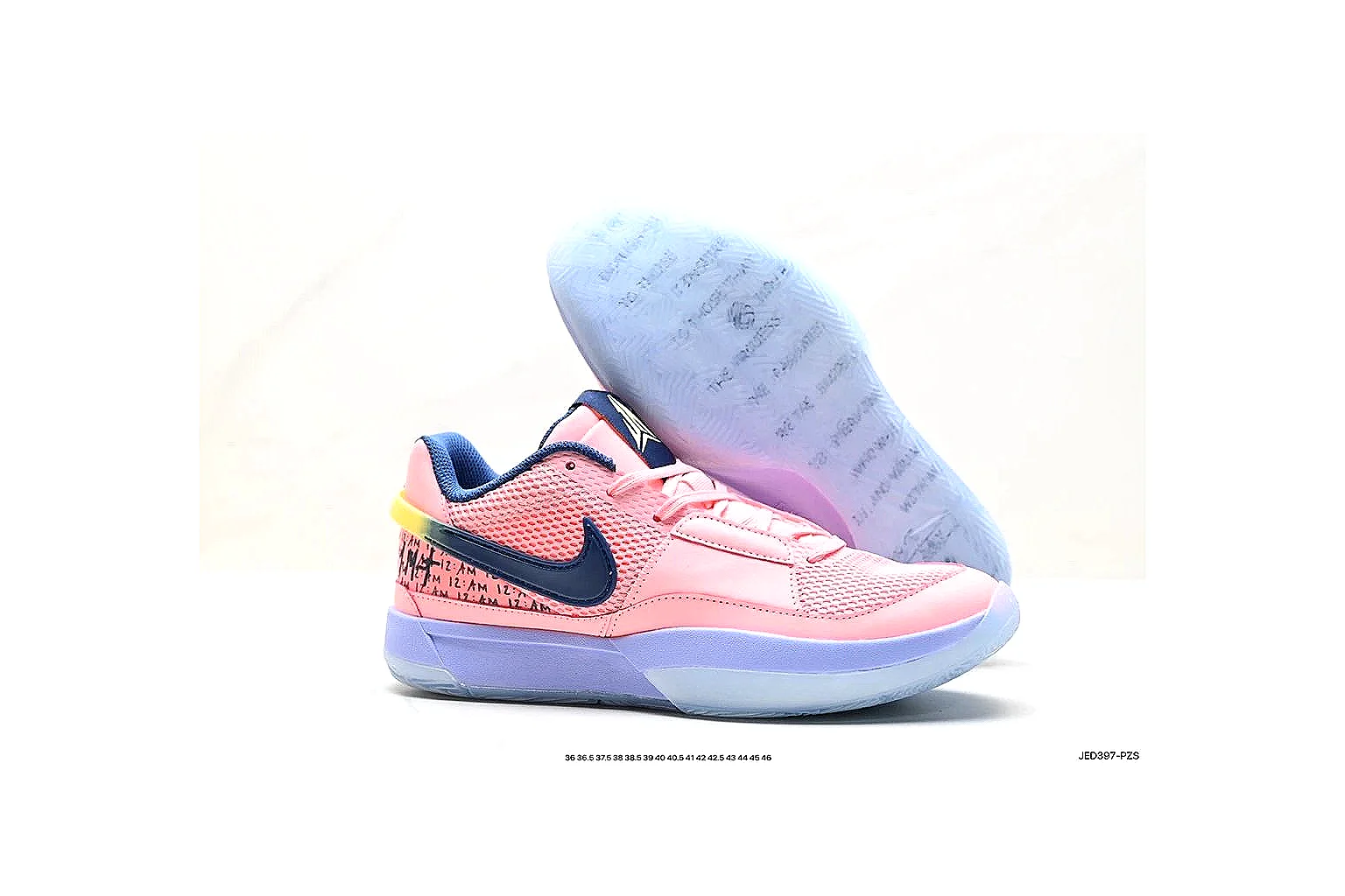 kakoqclab.com Nike Pink Blue Performance Runner 1105 Pink Blue runner product image thumbnail 3