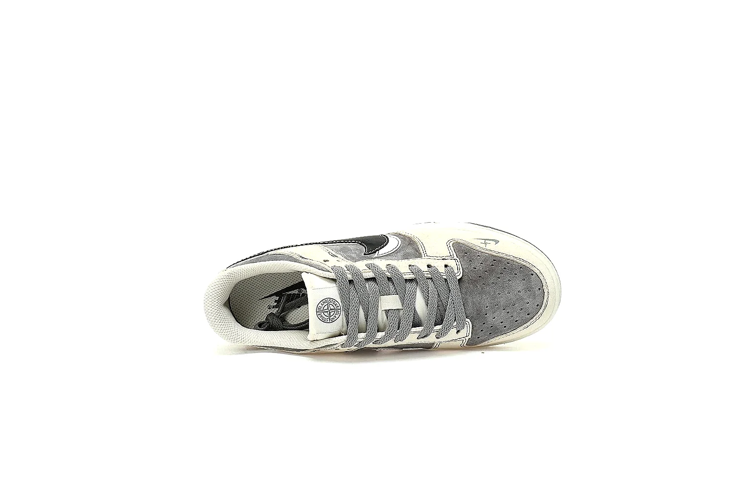 Kako QC Lab inspection photos for Nike Silver Gray Low Court thumbnail 2