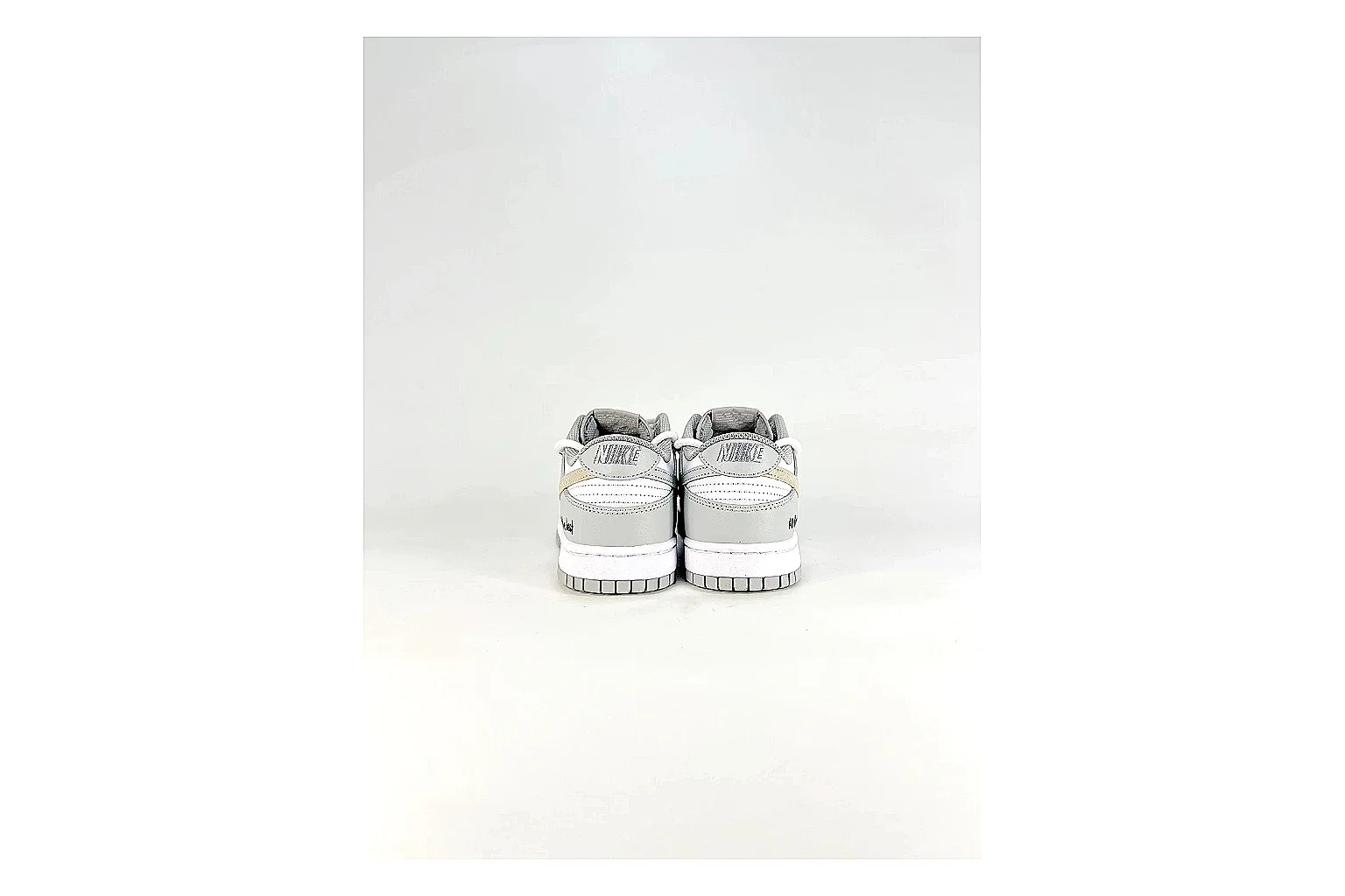 Nike Silver Runner Silver Gold QC reference photo showing silver synthetic-mesh upper, gold accent details, modern runner shape, and cushioned sole thumbnail 3