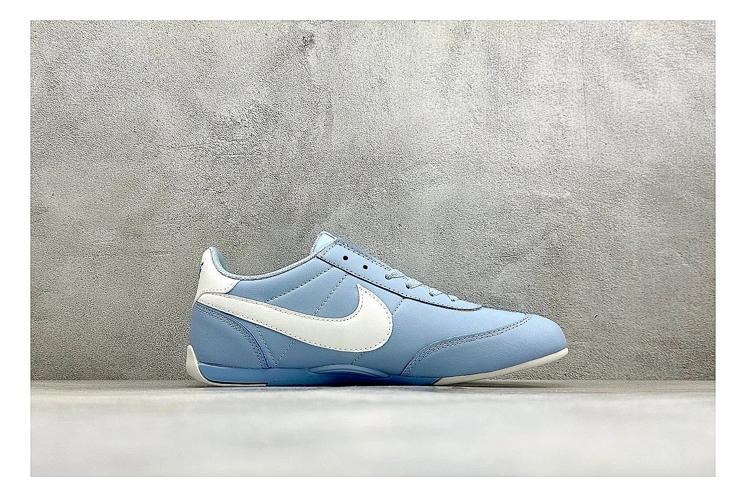 Nike Sprint Sister Light Blue QC reference photo showing light blue retro-runner upper, slim side profile, tonal panels, and low everyday sole thumbnail 5