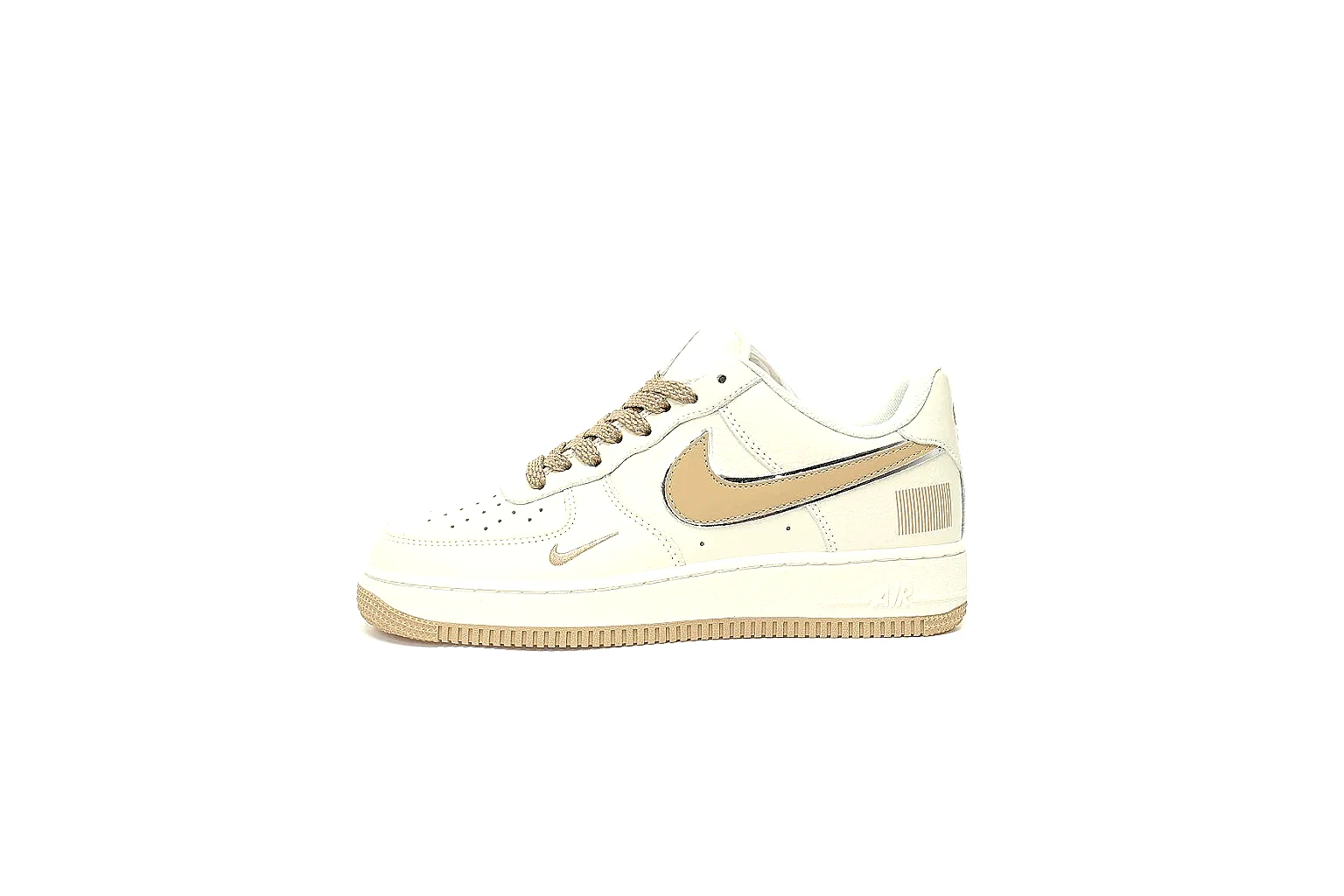 Kako QC Lab inspection photos for Nike Tan Cream Low Court