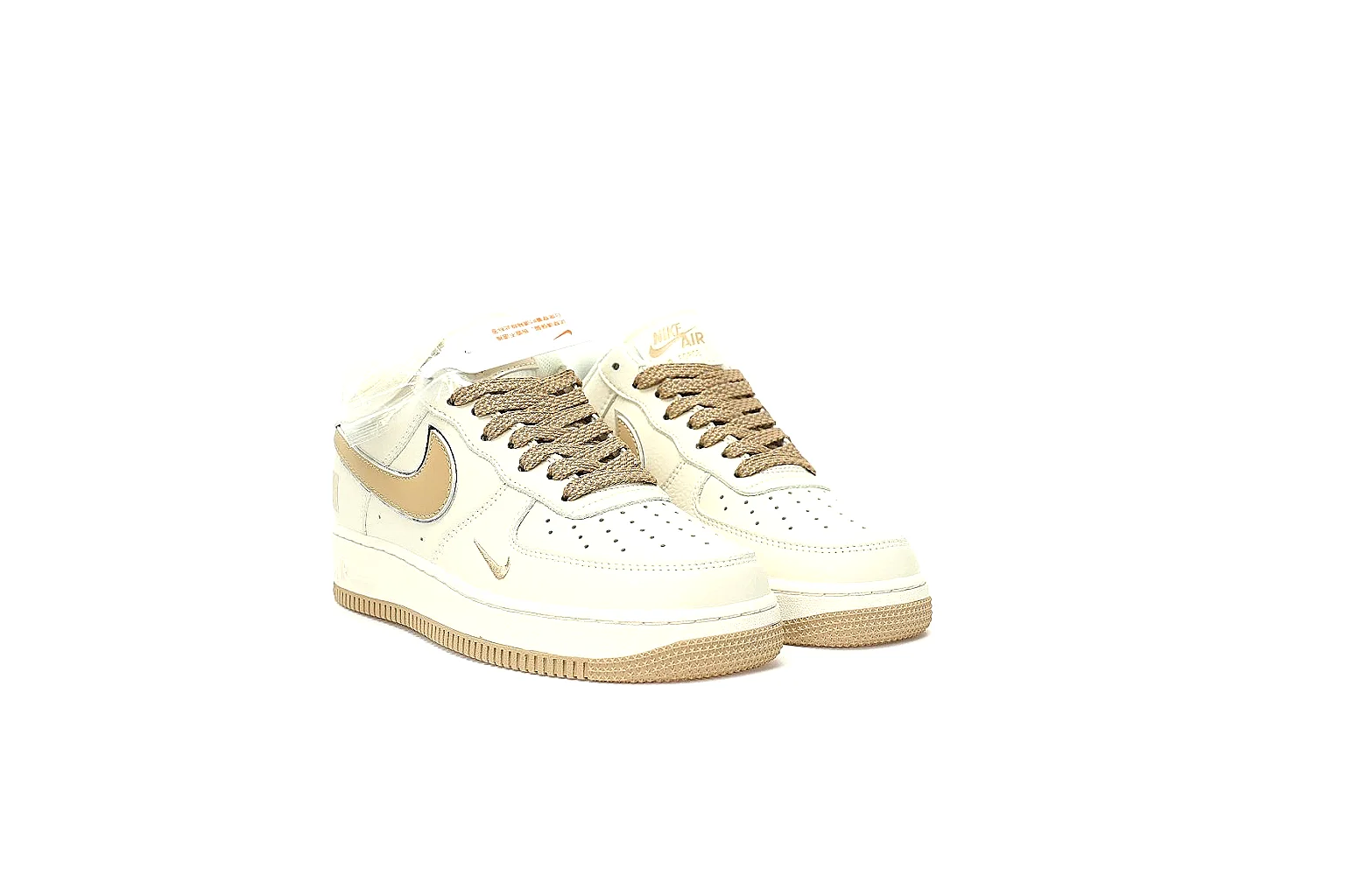 Kako QC Lab inspection photos for Nike Tan Cream Low Court thumbnail 3
