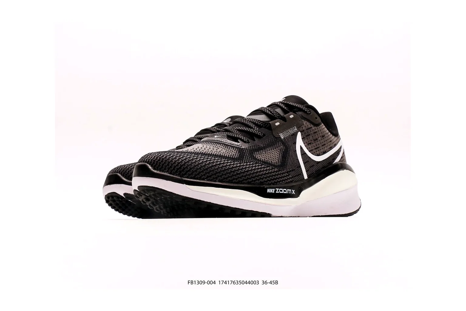 Nike V2K Run Black Silver layered runner six photo view