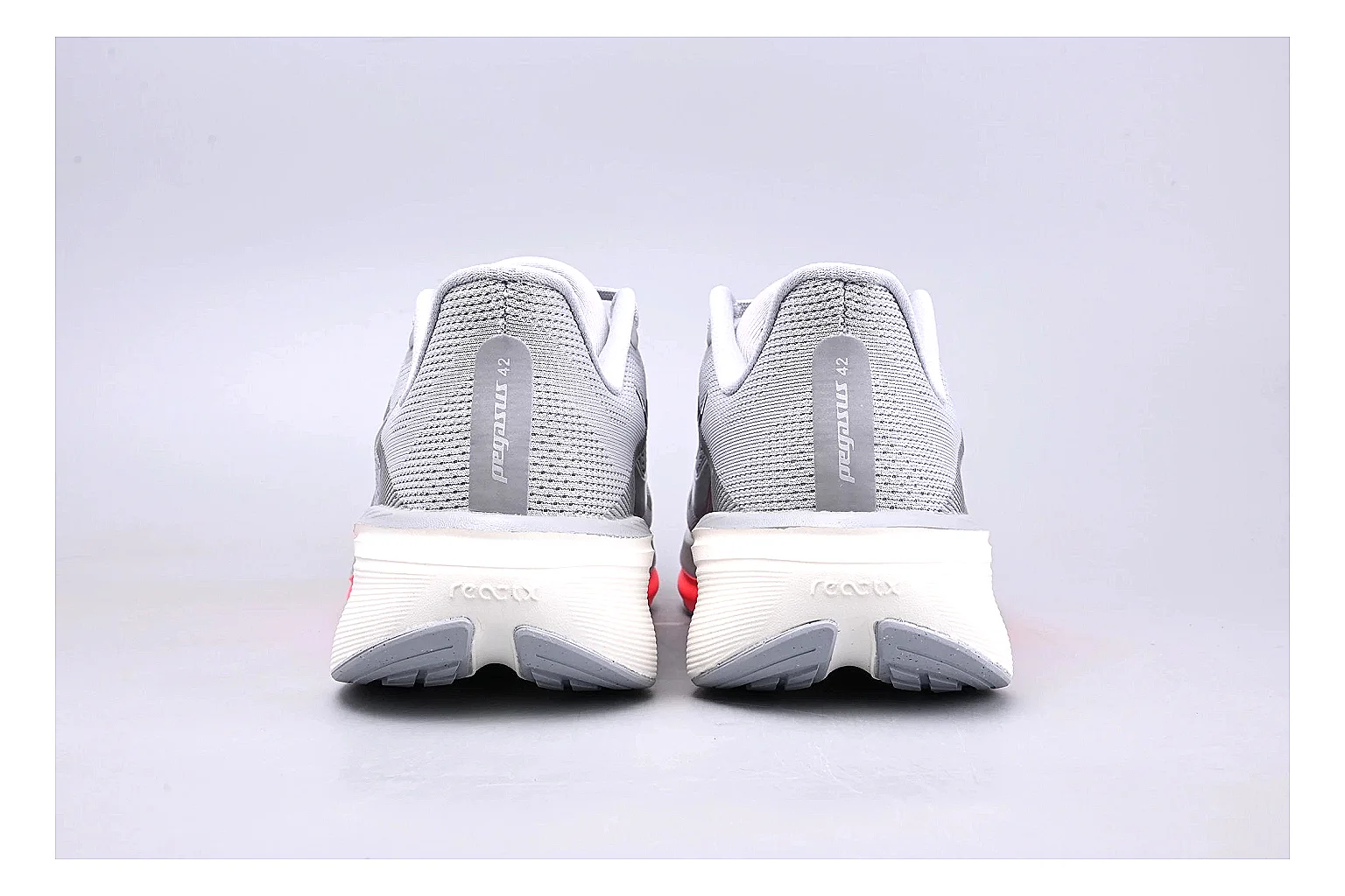Nike Air Zoom Vomero White Pink QC photo showing white pink vomero runner with mixed upper and runner shape