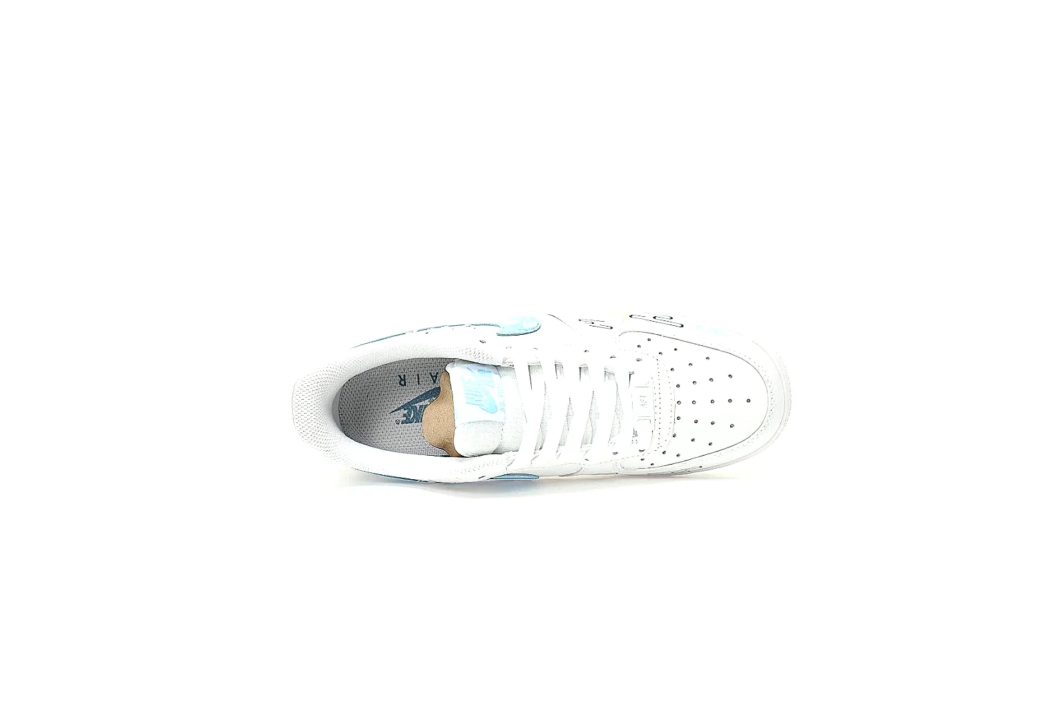 Kako QC Lab inspection photos for Nike White Aqua Low Court thumbnail 6