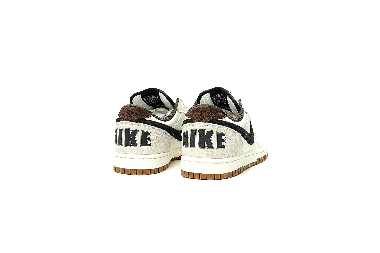 Kako QC Lab inspection photos for Nike White Black Gum Low Court thumbnail 4