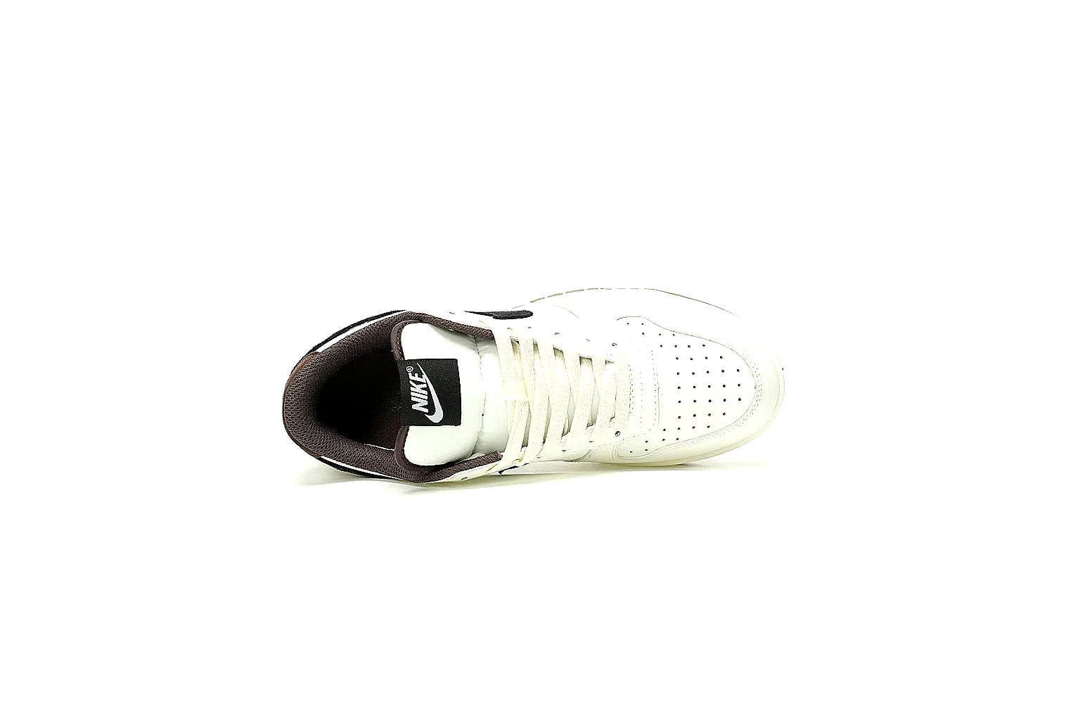 Kako QC Lab inspection photos for Nike White Black Gum Low Court thumbnail 6