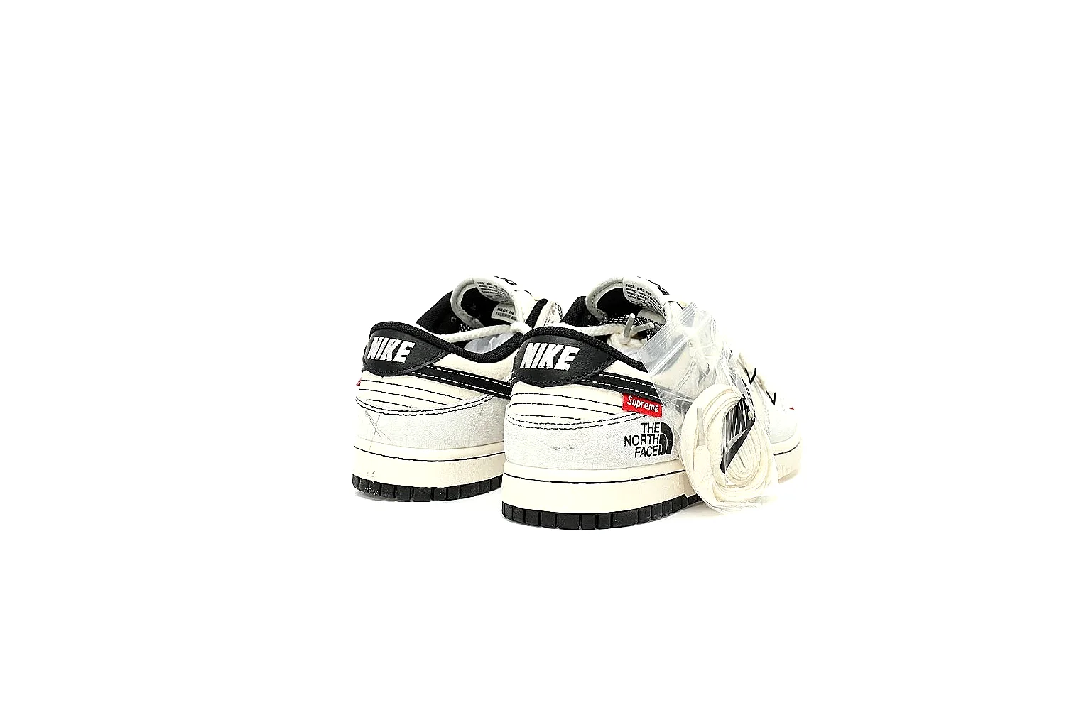 Kako QC Lab inspection photos for Nike White Black Low Court thumbnail 4