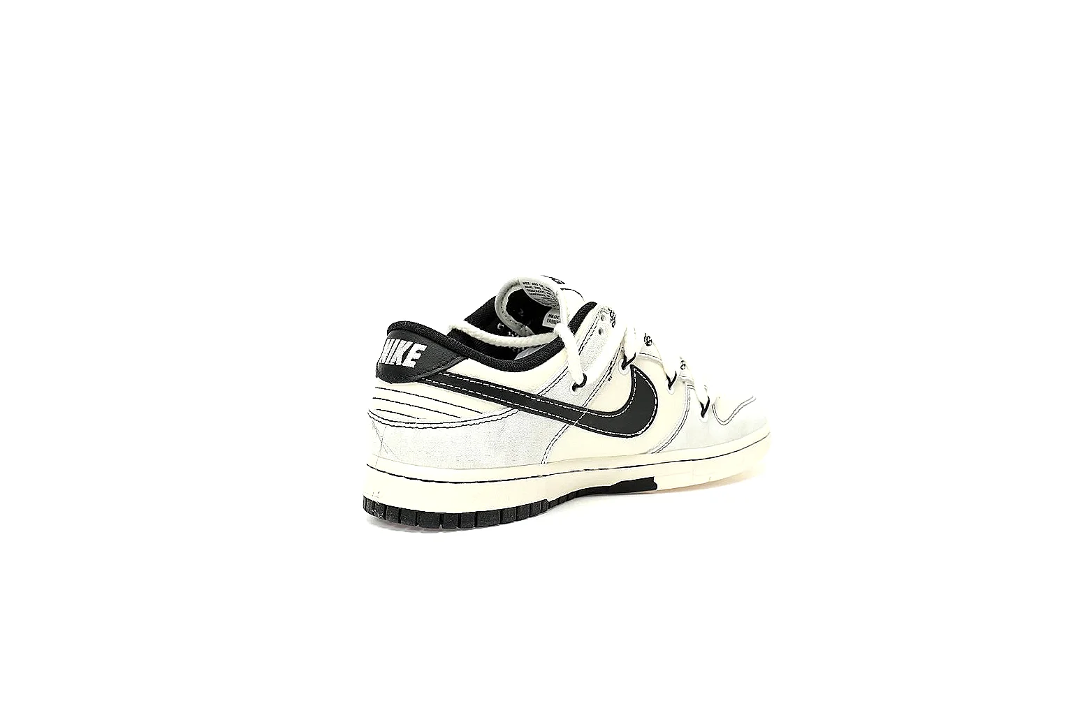 Kako QC Lab inspection photos for Nike White Black Low Court thumbnail 5