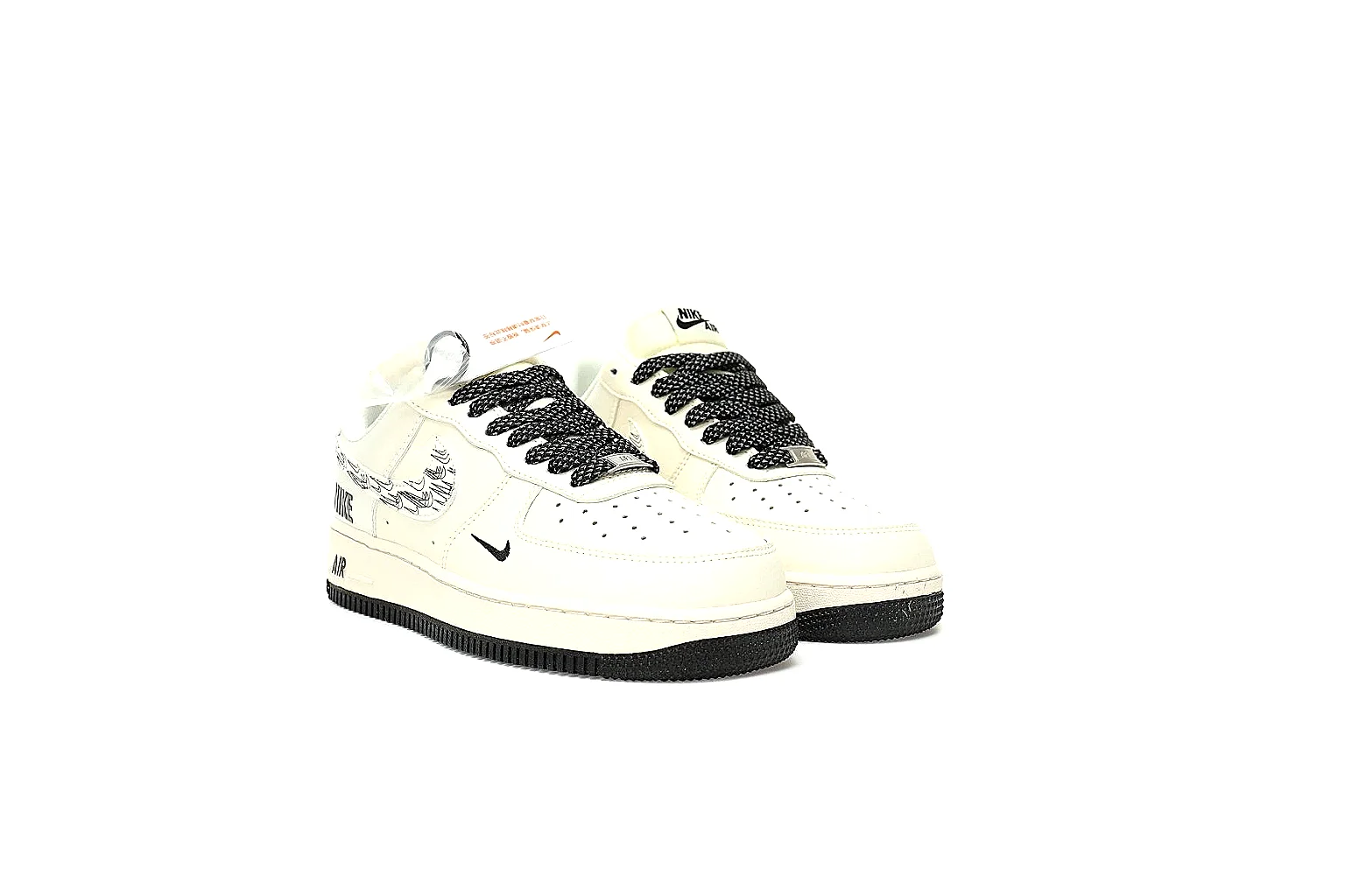 Kako QC Lab inspection photos for Nike White Black Low Court thumbnail 3