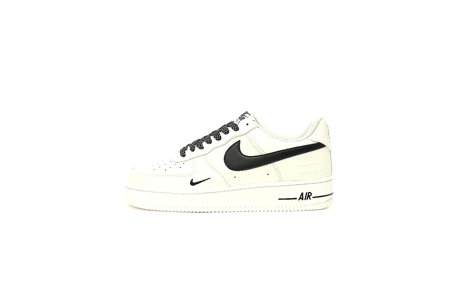 Kako QC Lab inspection photos for Nike White Black Low Court