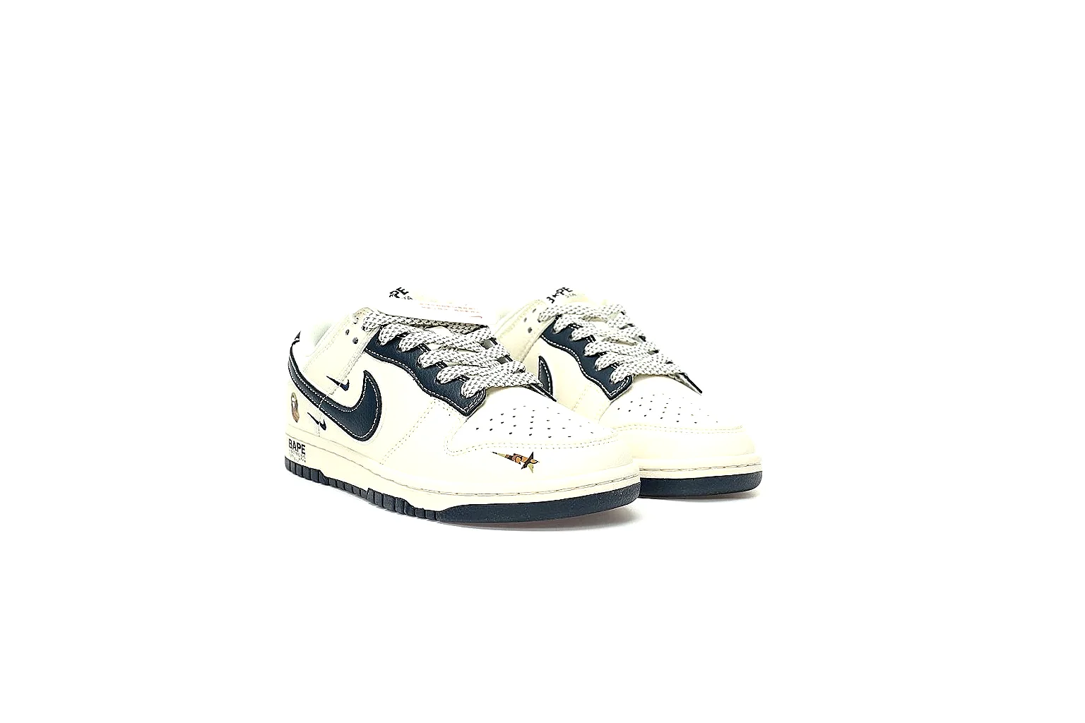 Kako QC Lab inspection photos for Nike White Black Low Court thumbnail 3