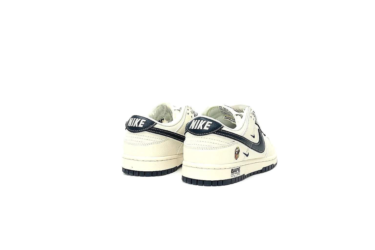 Kako QC Lab inspection photos for Nike White Black Low Court thumbnail 4