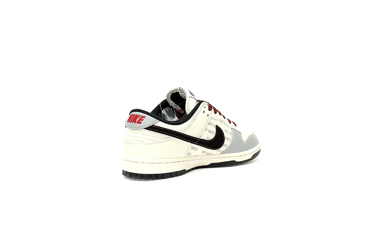 Kako QC Lab inspection photos for Nike White Black Red Low Court thumbnail 5