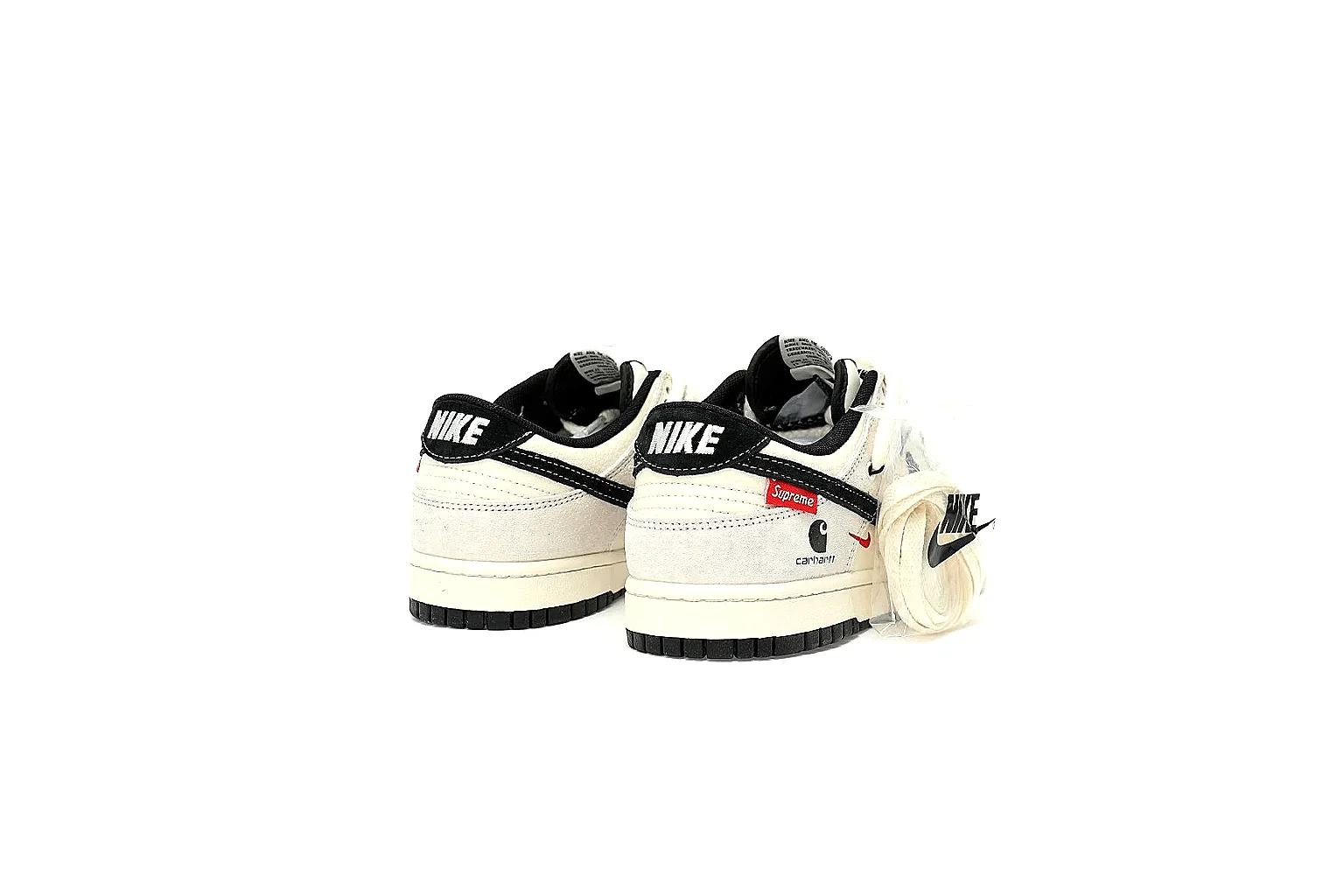 Kako QC Lab inspection photos for Nike White Black Red Low Court thumbnail 4