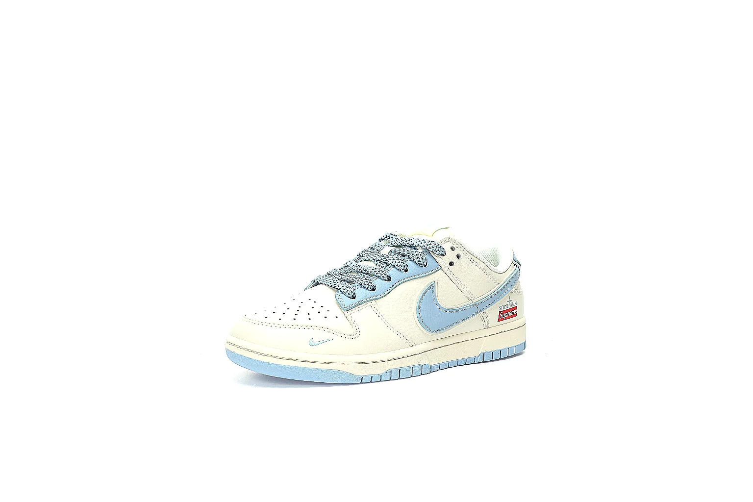 Kako QC Lab inspection photos for Nike White Blue Low Court thumbnail 5