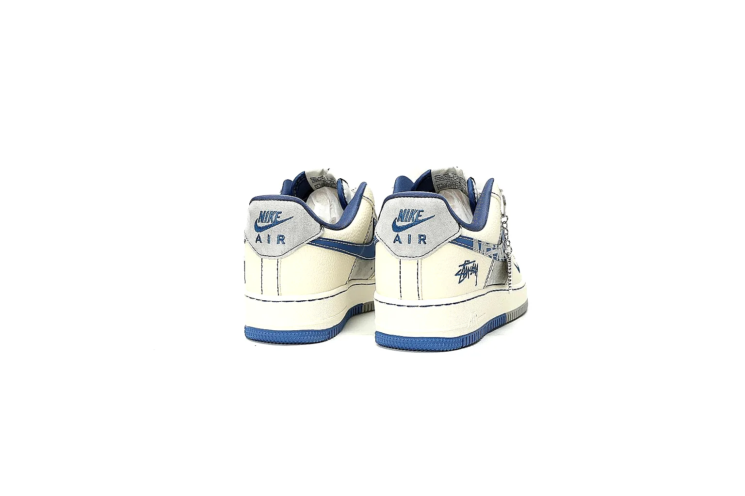 Kako QC Lab inspection photos for Nike White Blue Low Court thumbnail 4