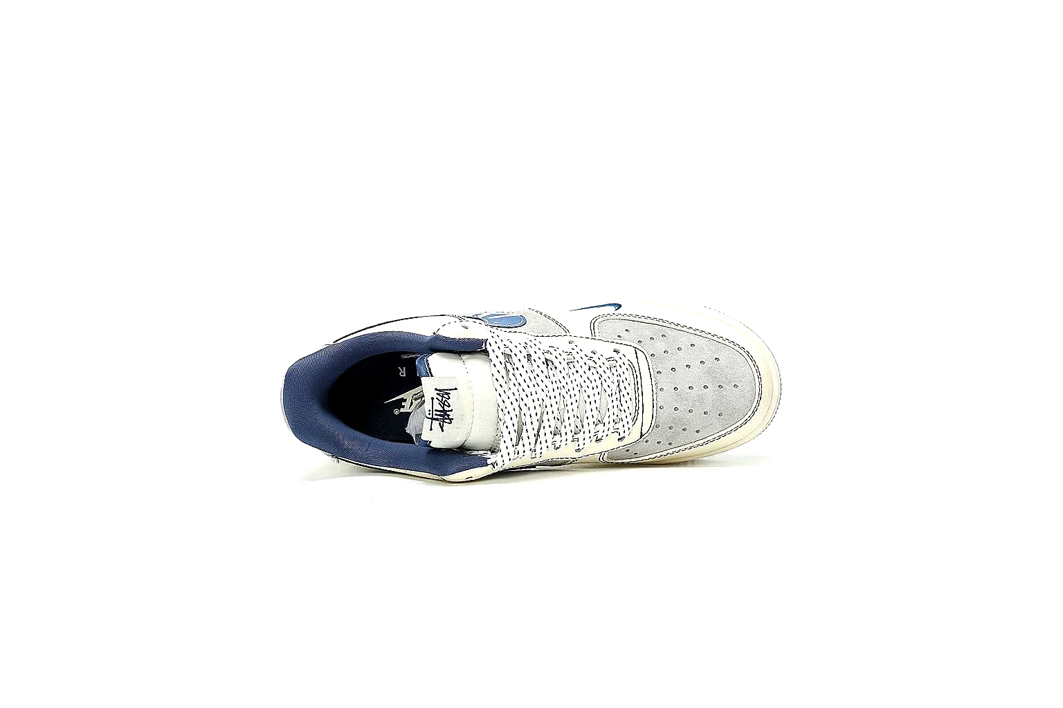 Kako QC Lab inspection photos for Nike White Blue Low Court thumbnail 6