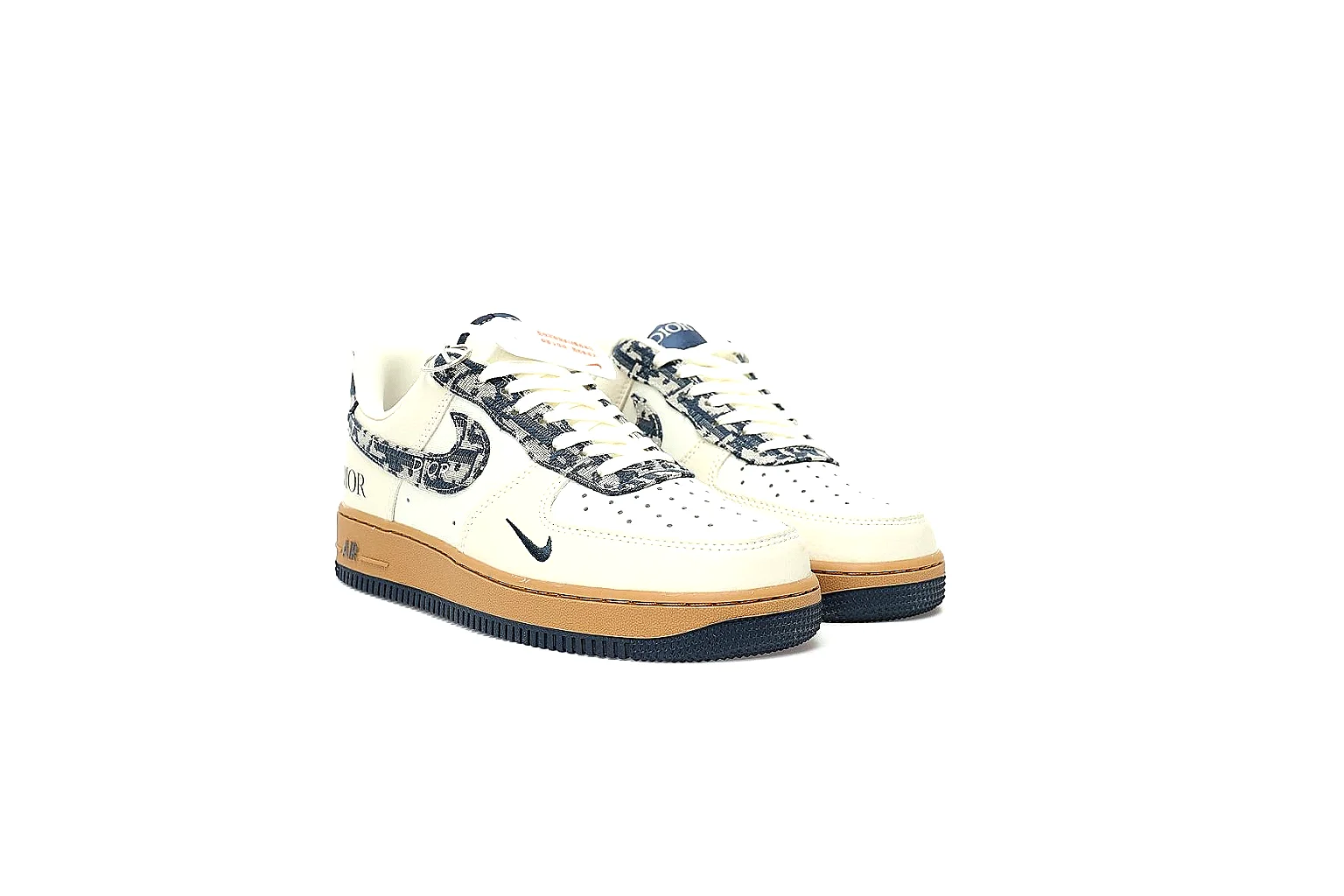 Kako QC Lab inspection photos for Nike White Brown Gum Low Court thumbnail 3