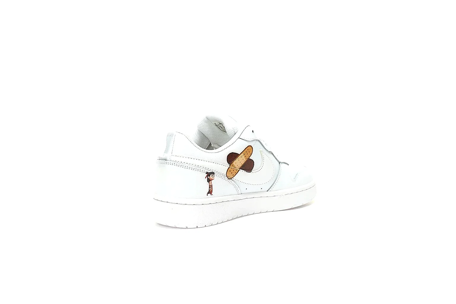 Kako QC Lab inspection photos for Nike White Brown Low Court thumbnail 6