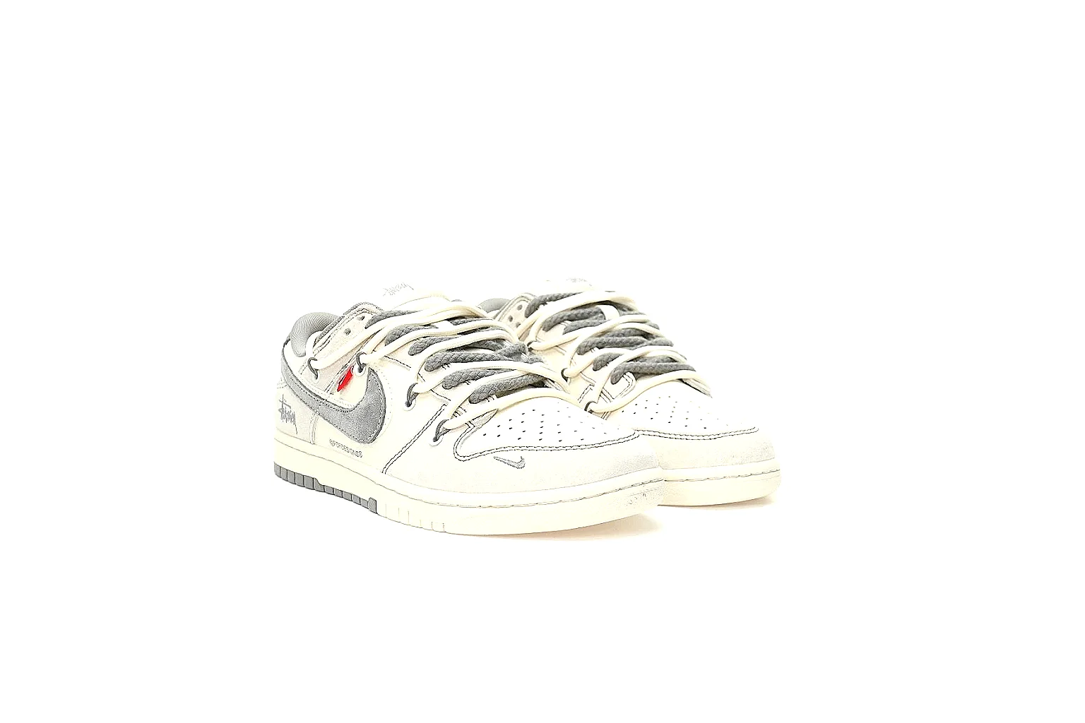 Kako QC Lab inspection photos for Nike White Gray Low Court thumbnail 3