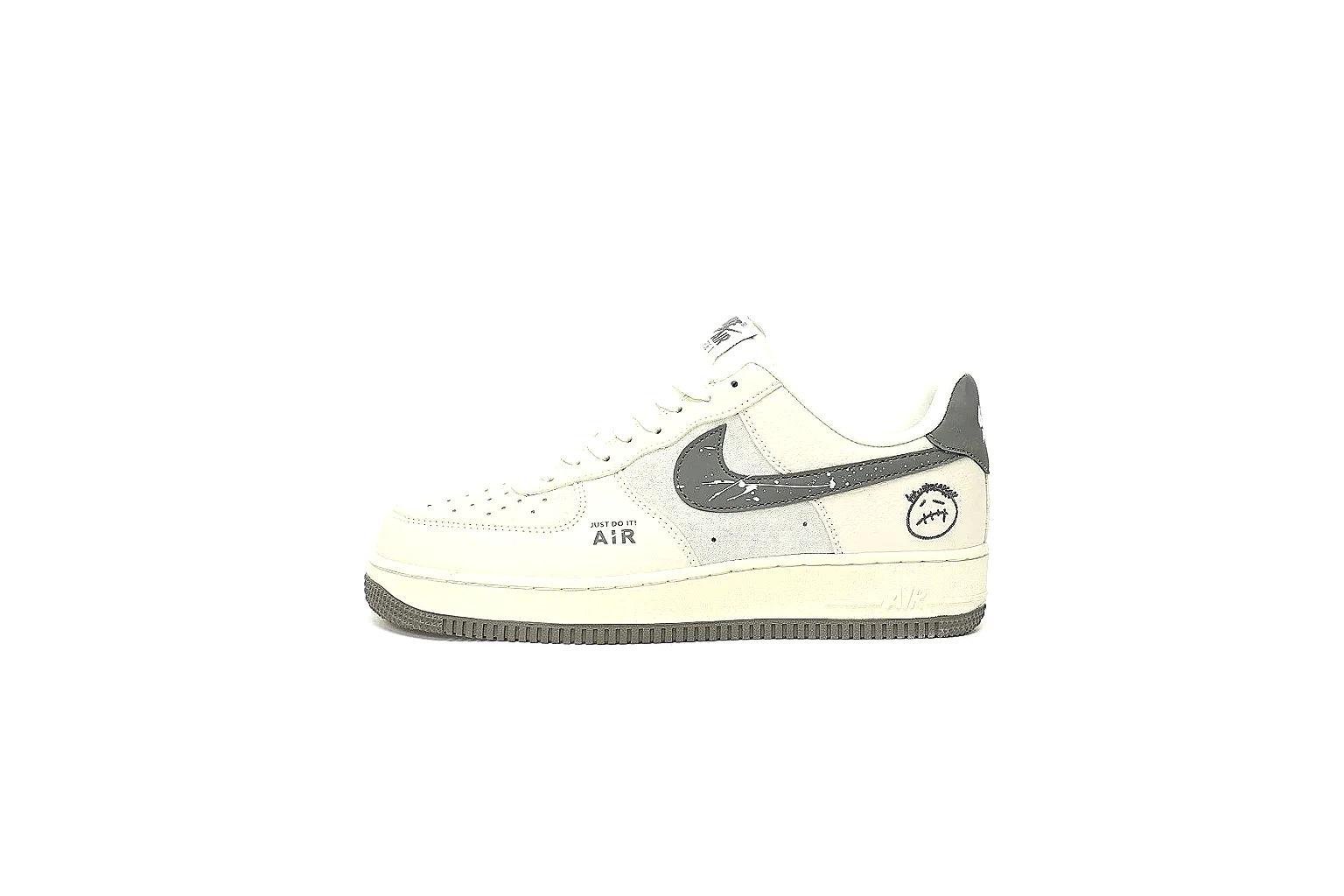 Kako QC Lab inspection photos for Nike White Gray Low Court