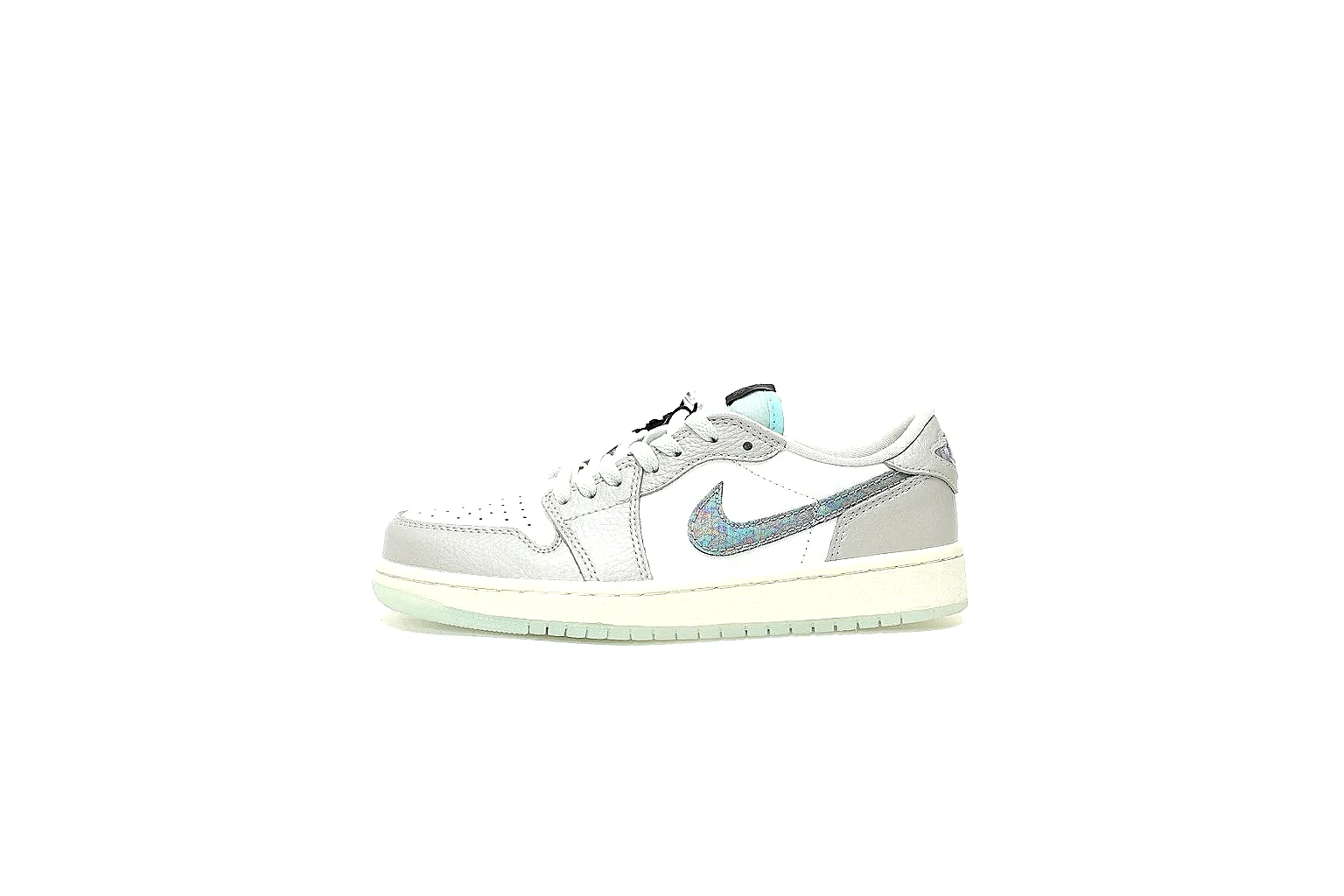 Kako QC Lab inspection photos for Nike White Green Low Court
