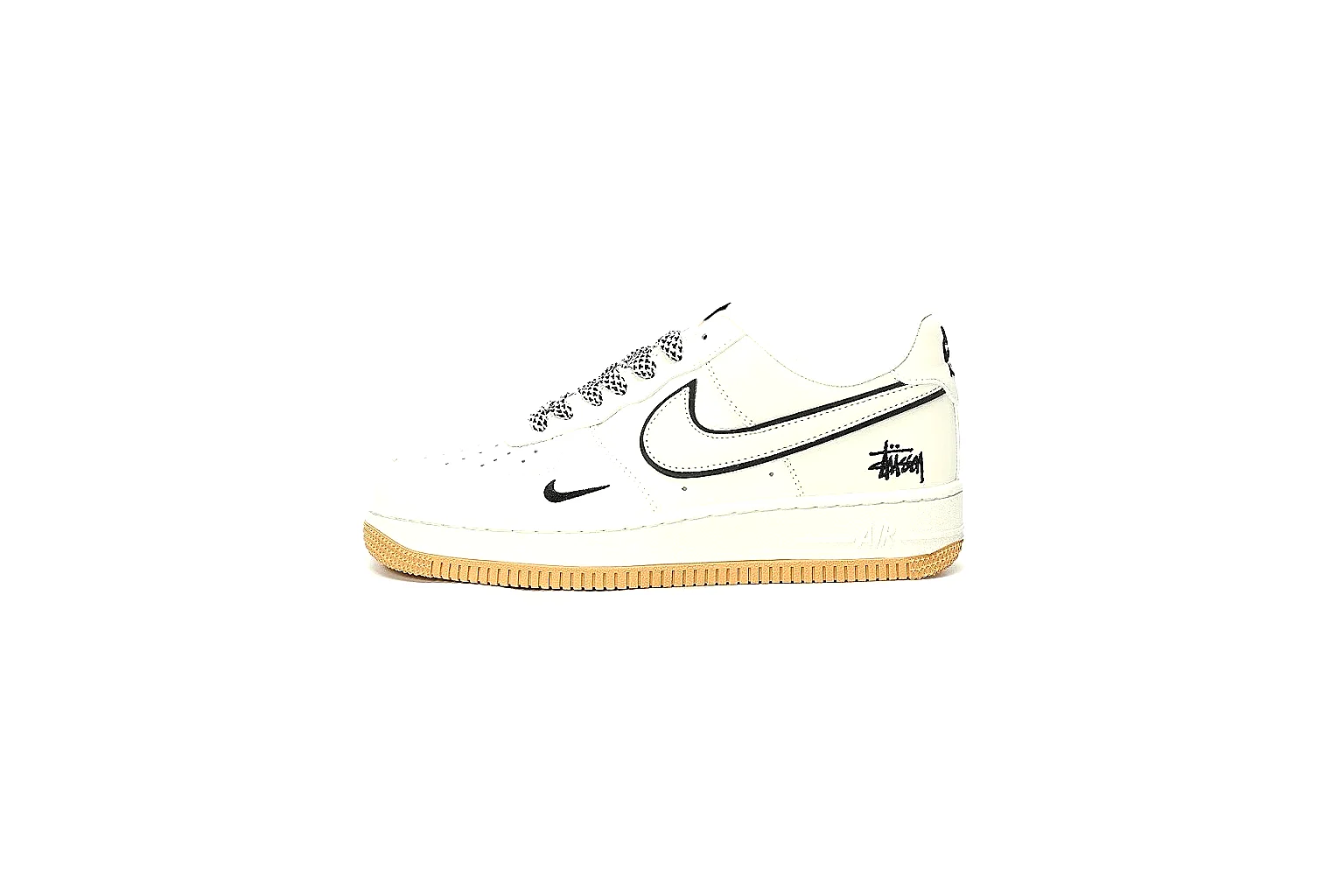 Kako QC Lab inspection photos for Nike White Gum Low Court