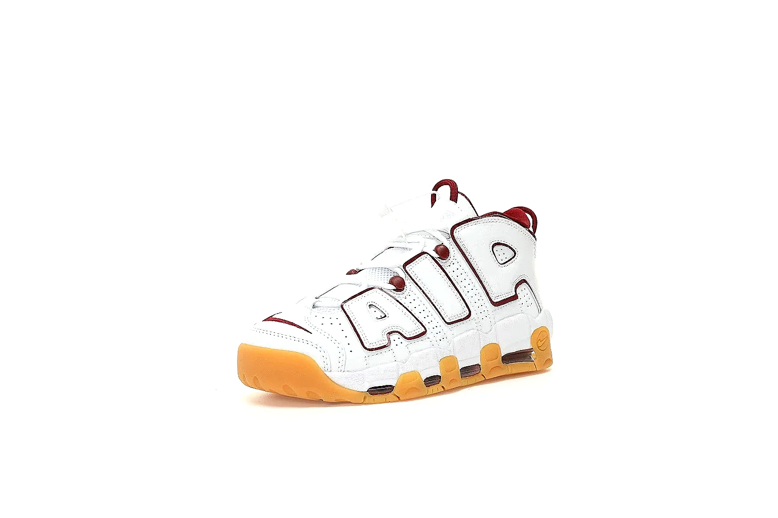 Kako QC Lab inspection photos for Nike White Gum Uptempo Sneaker thumbnail 5
