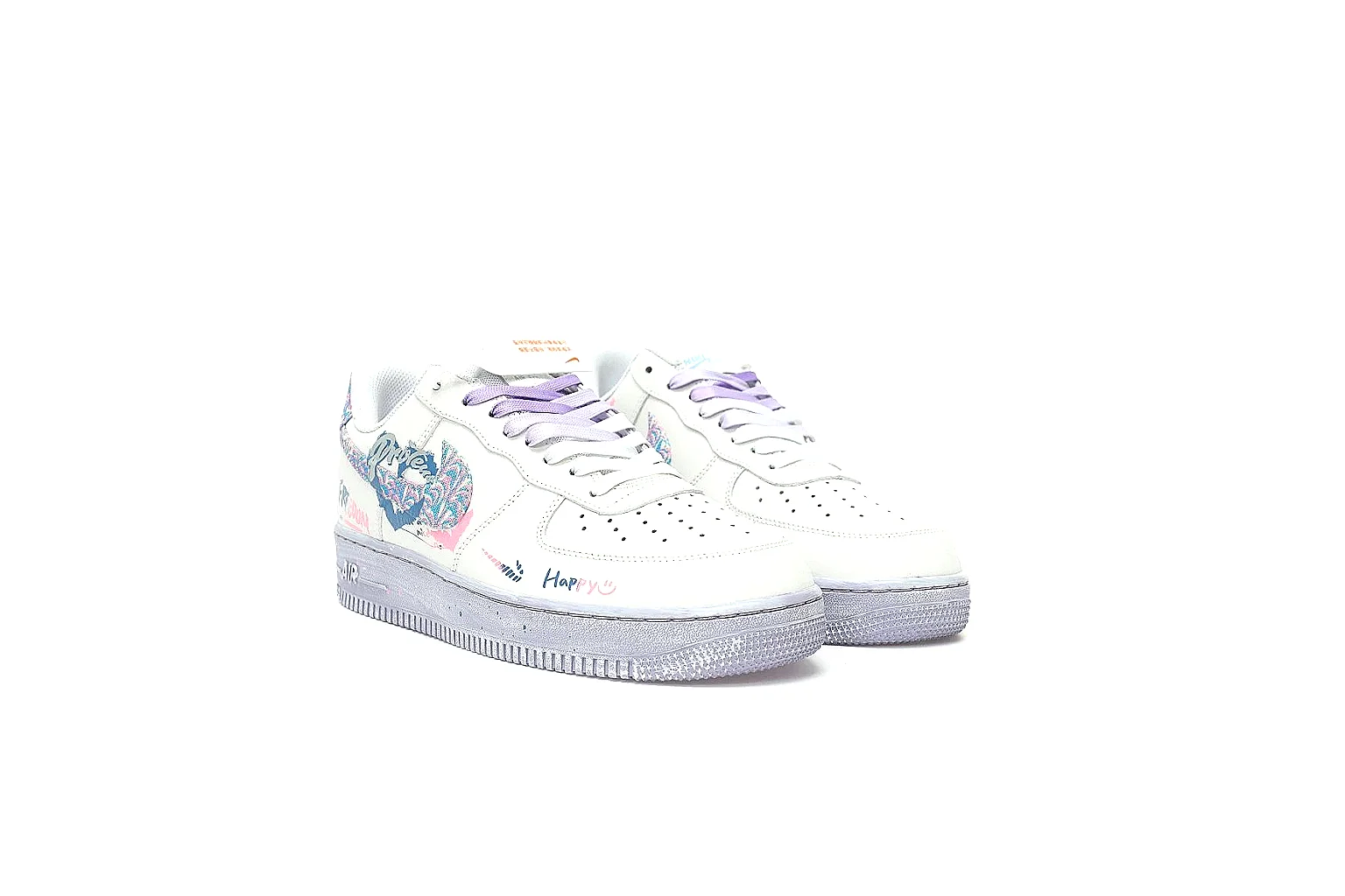Kako QC Lab inspection photos for Nike White Lavender Low Court Sneaker thumbnail 4