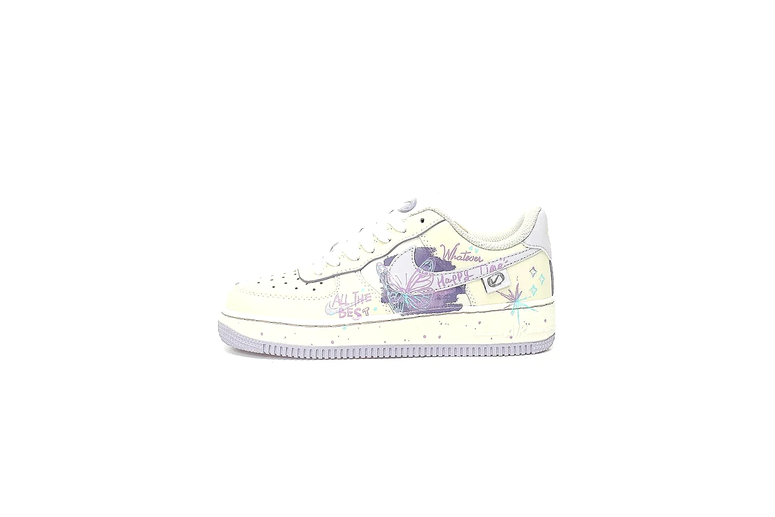 Kako QC Lab inspection photos for Nike White Lavender Low Court