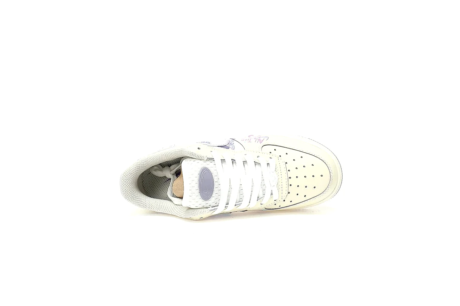 Kako QC Lab inspection photos for Nike White Lavender Low Court thumbnail 6