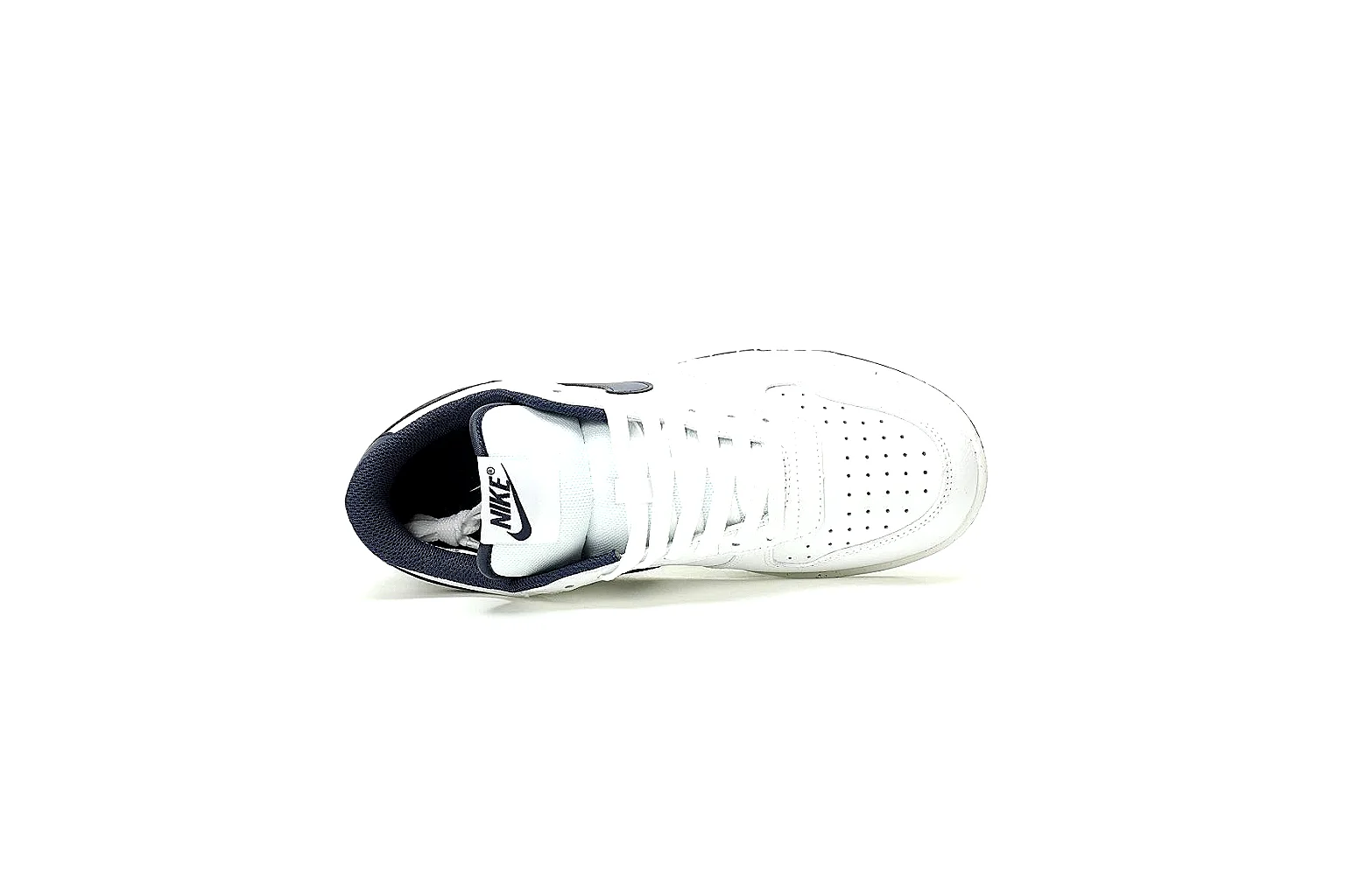 Kako QC Lab inspection photos for Nike White Navy Low Court thumbnail 6