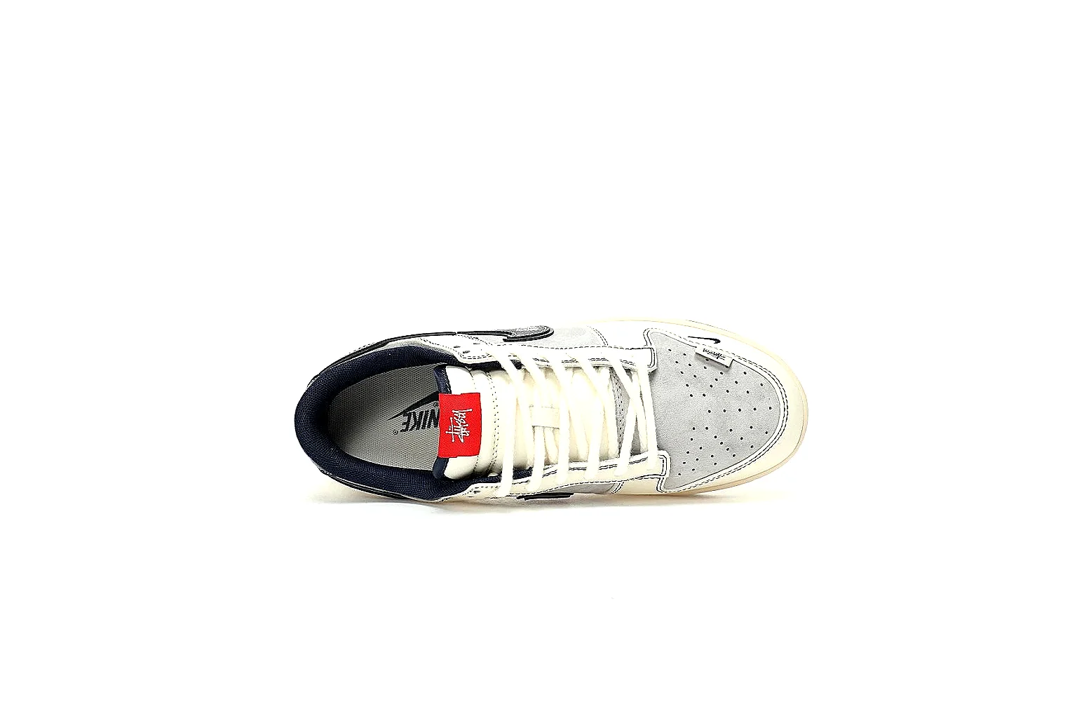 Kako QC Lab inspection photos for Nike White Navy Red Low Court thumbnail 2