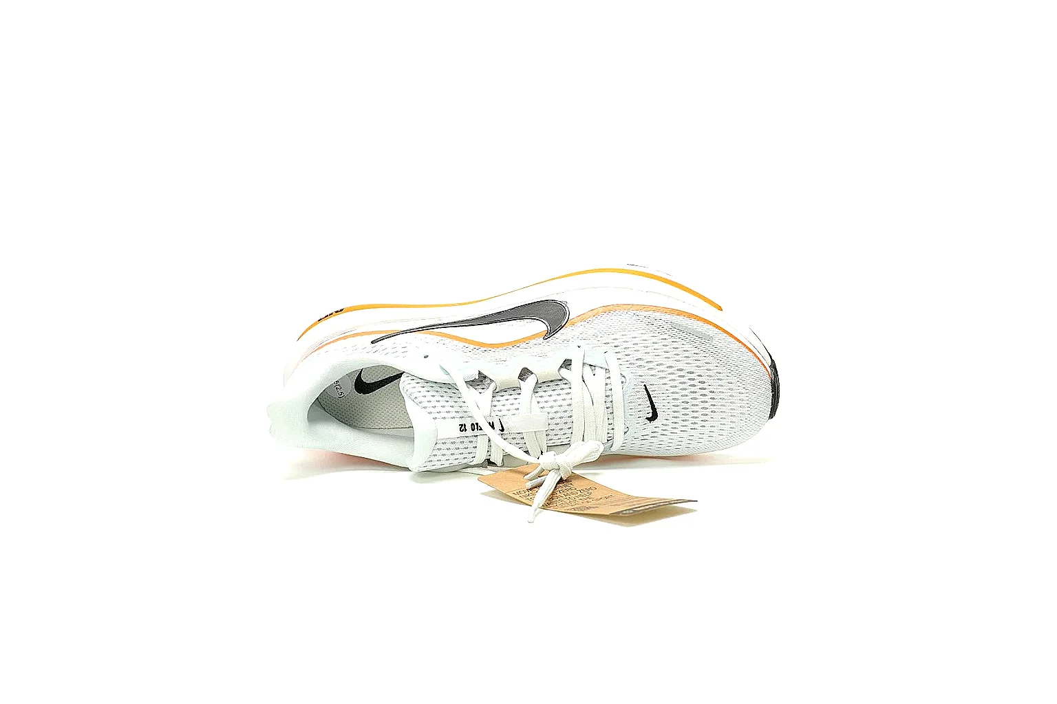 Kako QC Lab inspection photos for Nike White Orange Retro Runner Sneaker thumbnail 6
