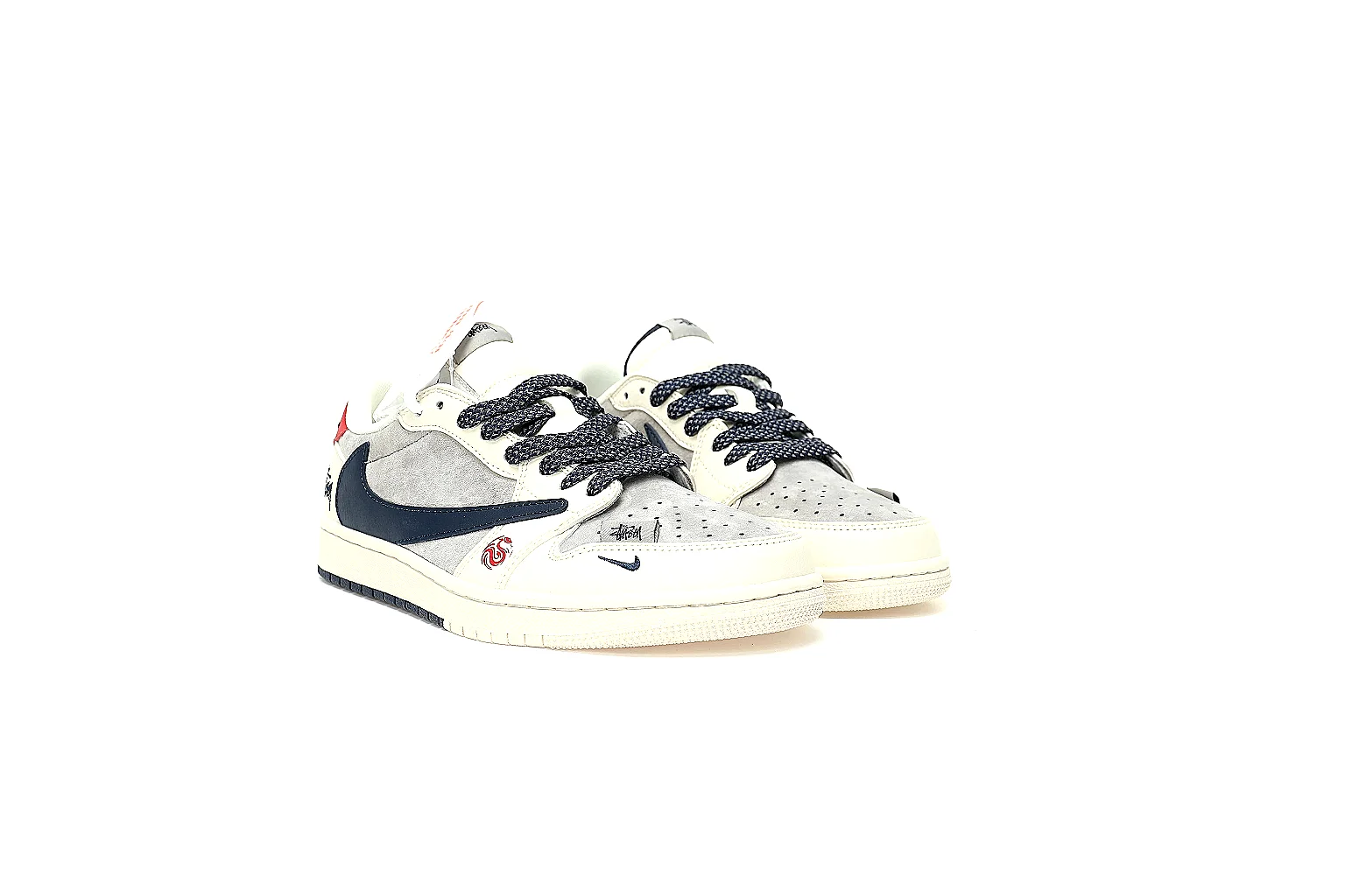 Kako QC Lab inspection photos for Nike White Red Black Low Court thumbnail 3