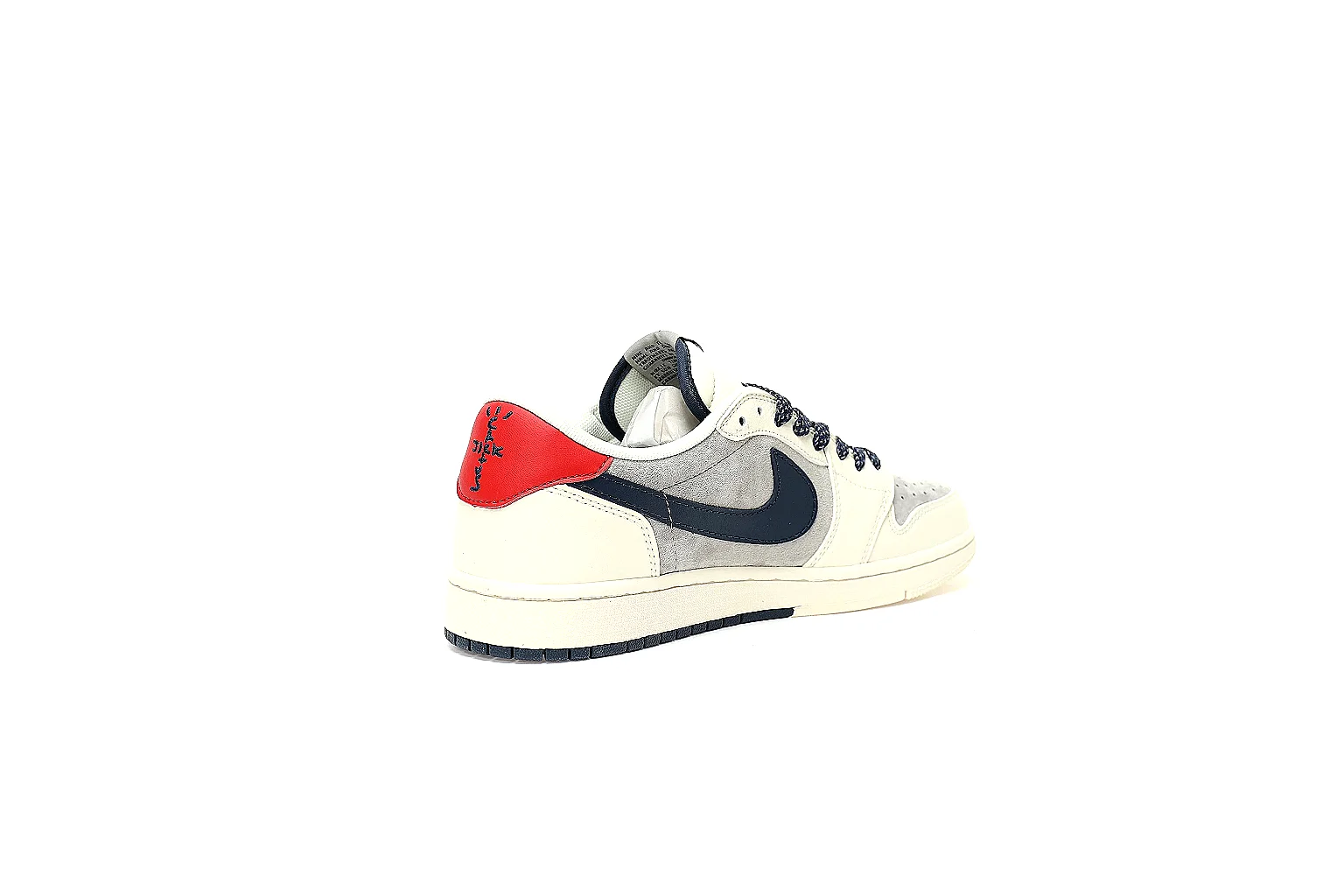 Kako QC Lab inspection photos for Nike White Red Black Low Court thumbnail 5