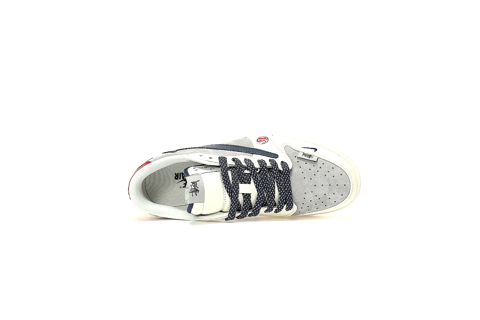 Kako QC Lab inspection photos for Nike White Red Black Low Court thumbnail 6