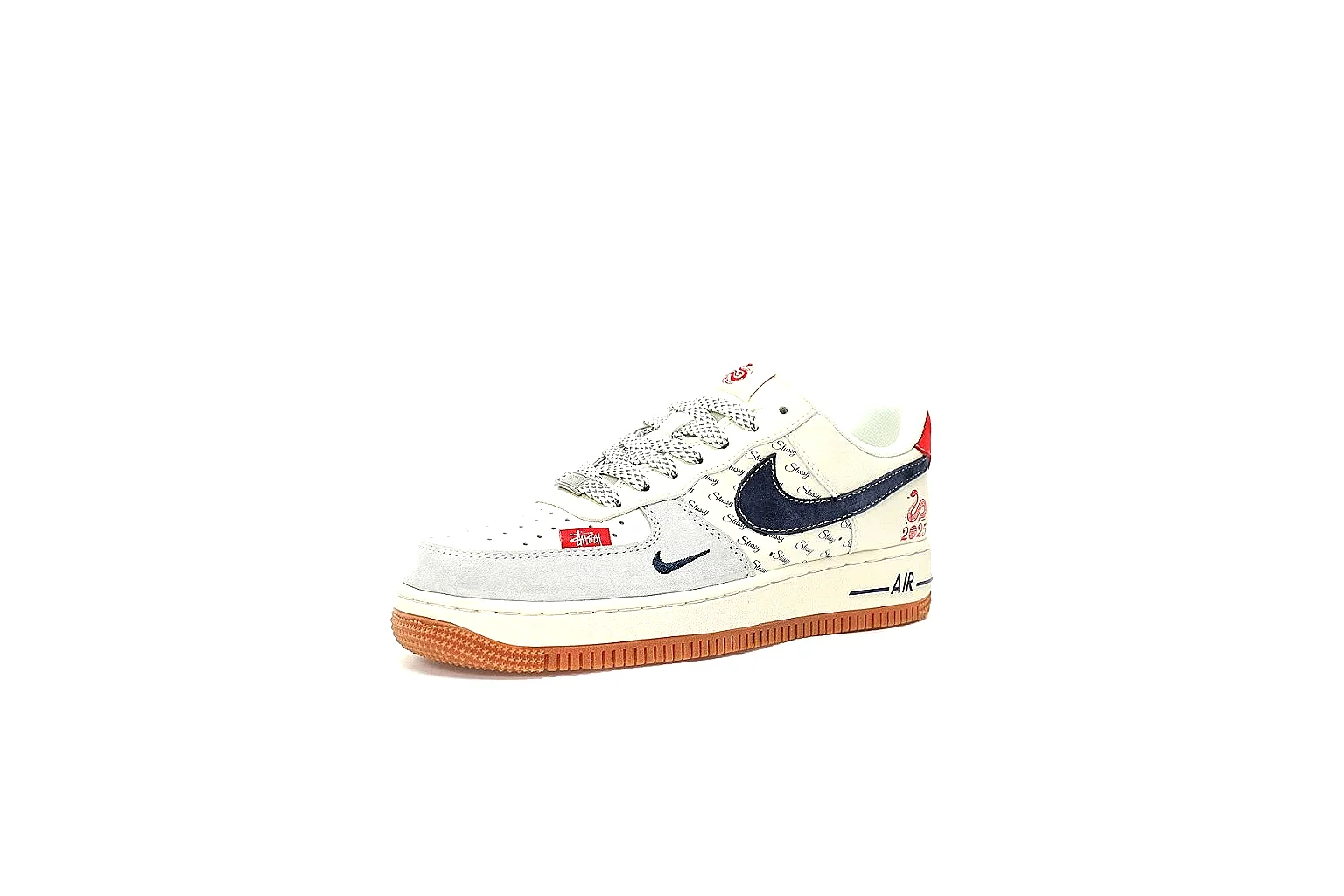 Kako QC Lab inspection photos for Nike White Red Gum Low Court thumbnail 5