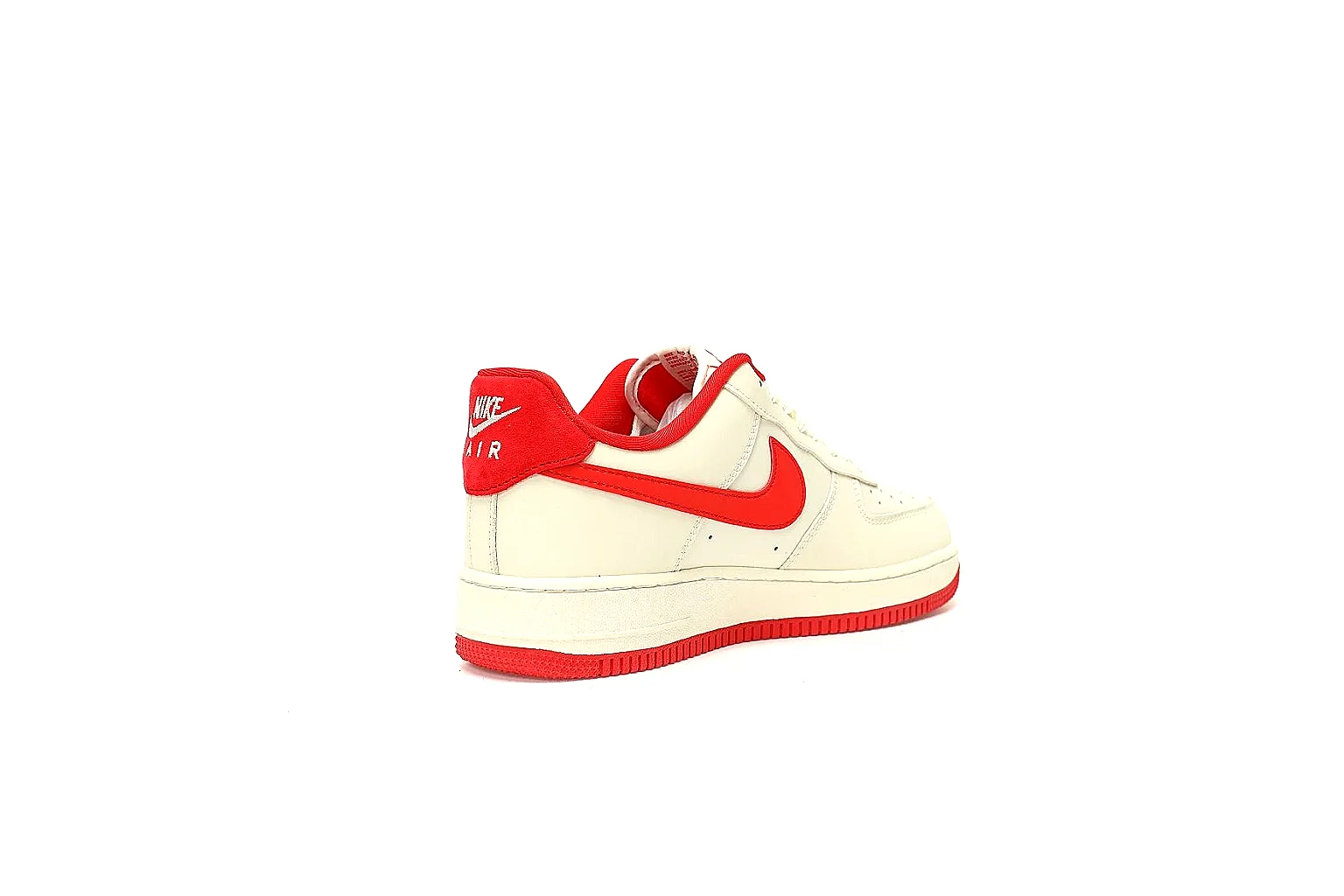 Kako QC Lab inspection photos for Nike White Red Low Court Sneaker thumbnail 6