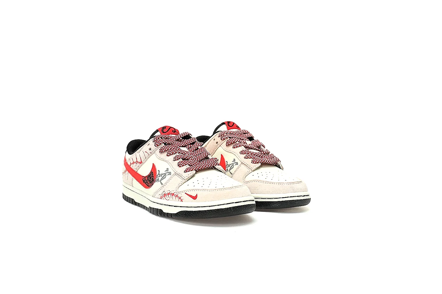Kako QC Lab inspection photos for Nike White Red Low Court thumbnail 4