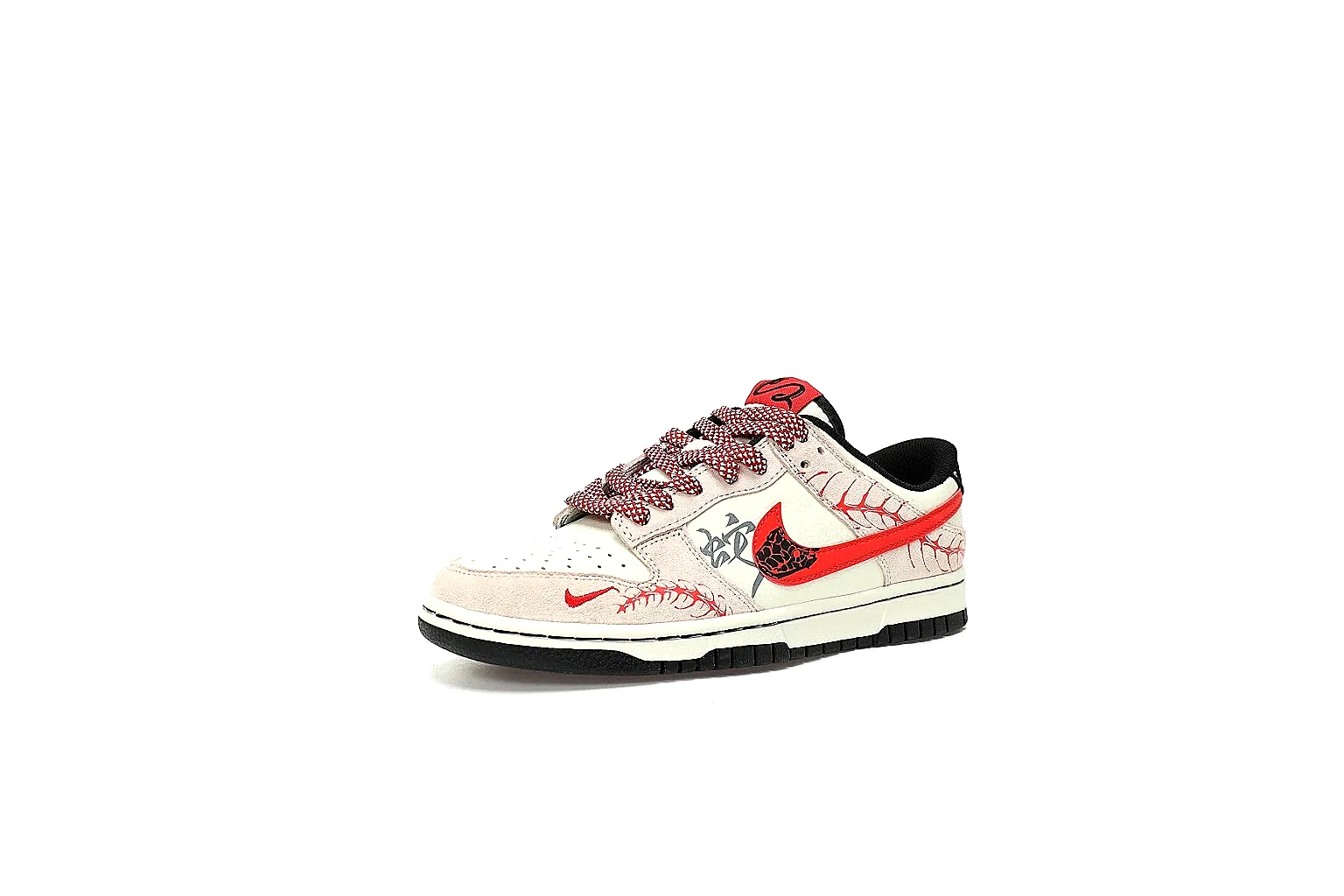 Kako QC Lab inspection photos for Nike White Red Low Court thumbnail 5
